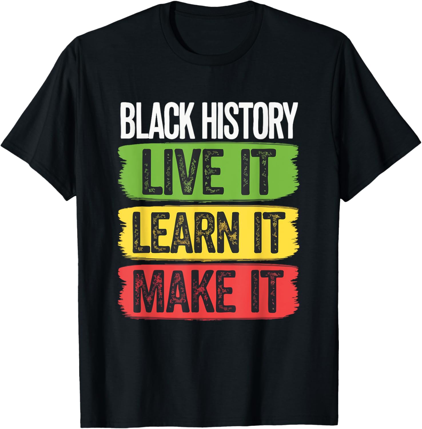 Celebrate Black History with Afro Motivation T-Shirt for All Day Comfort - 8