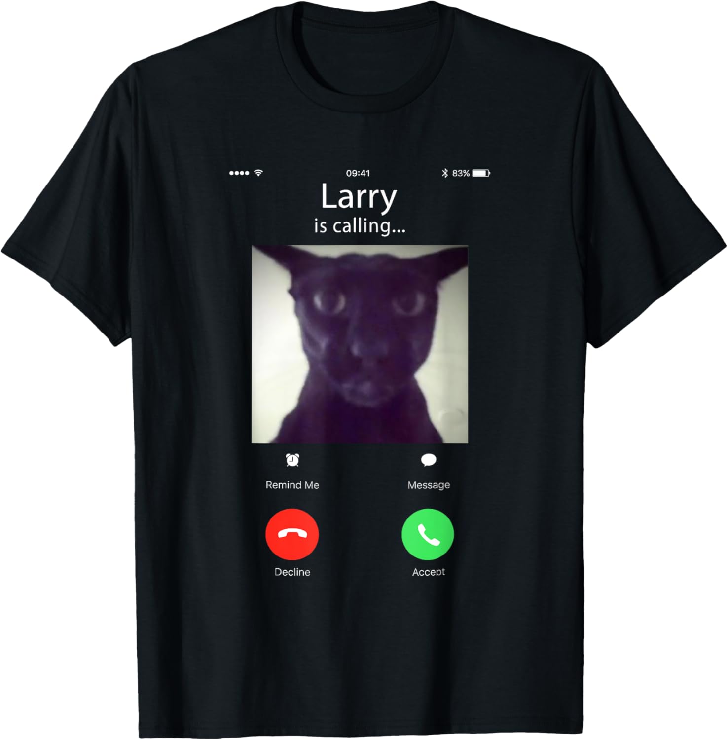 Funny Evil Larry Cat T-Shirt for Men, Women, and Kids - Meme Lovers Unite! - 7