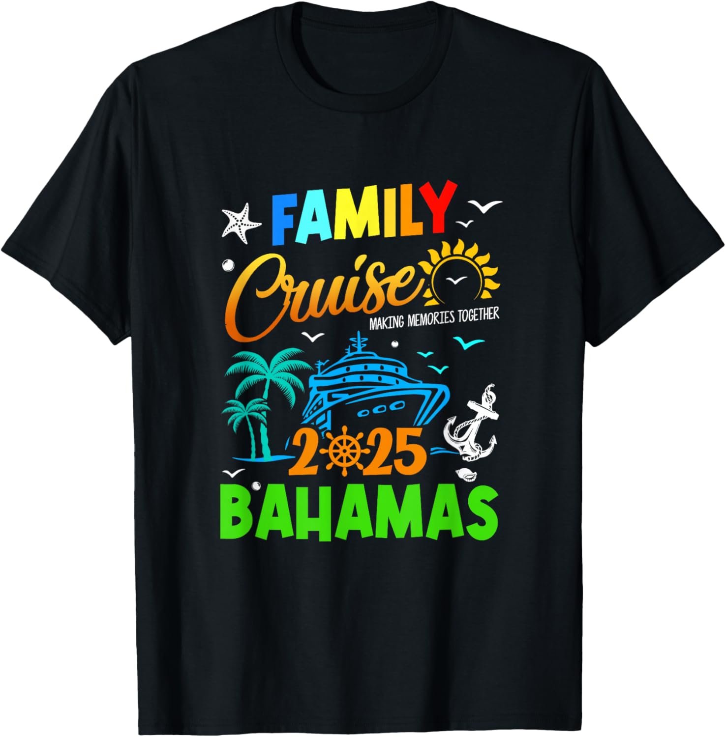 Matching Family Cruise T-Shirts for Bahamas 2025 Adventure Squad - 7