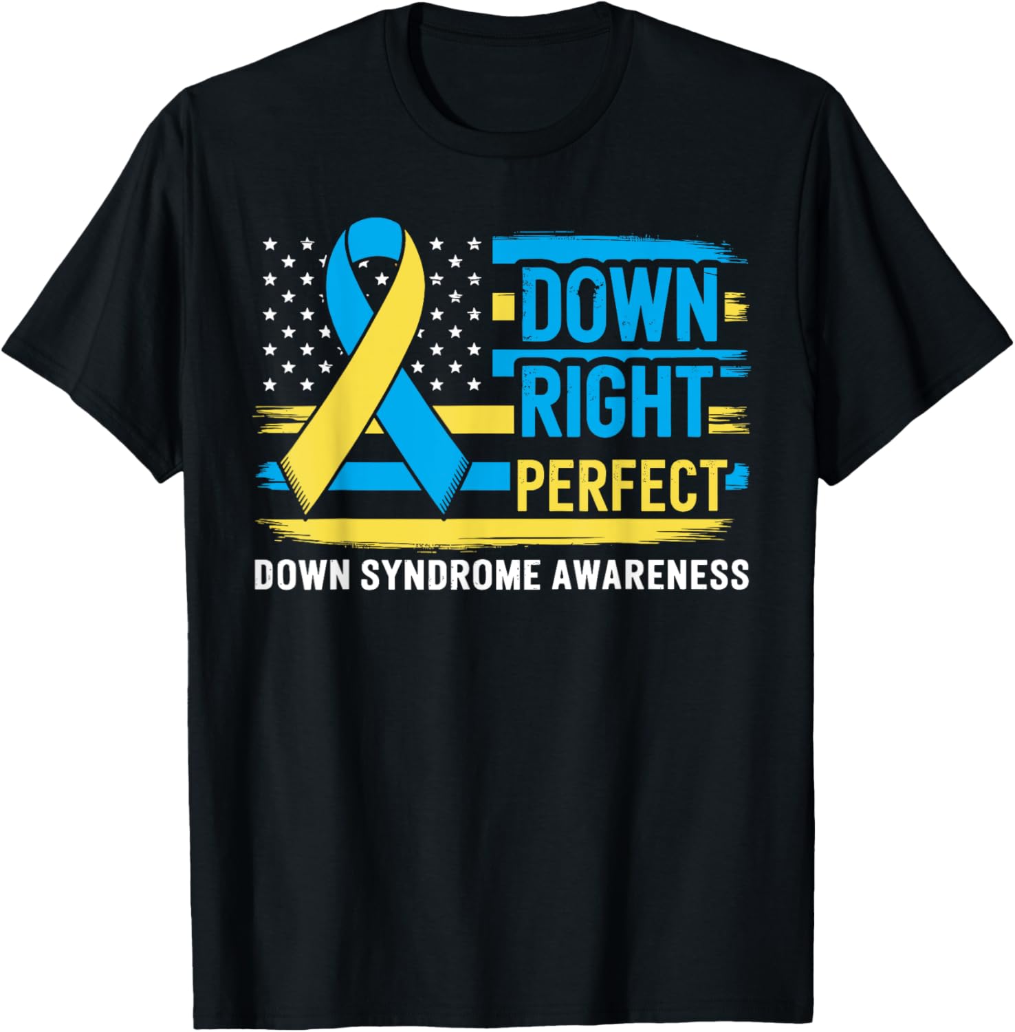 Down Syndrome Awareness Day T-Shirt with Perfect Socks Design - 12