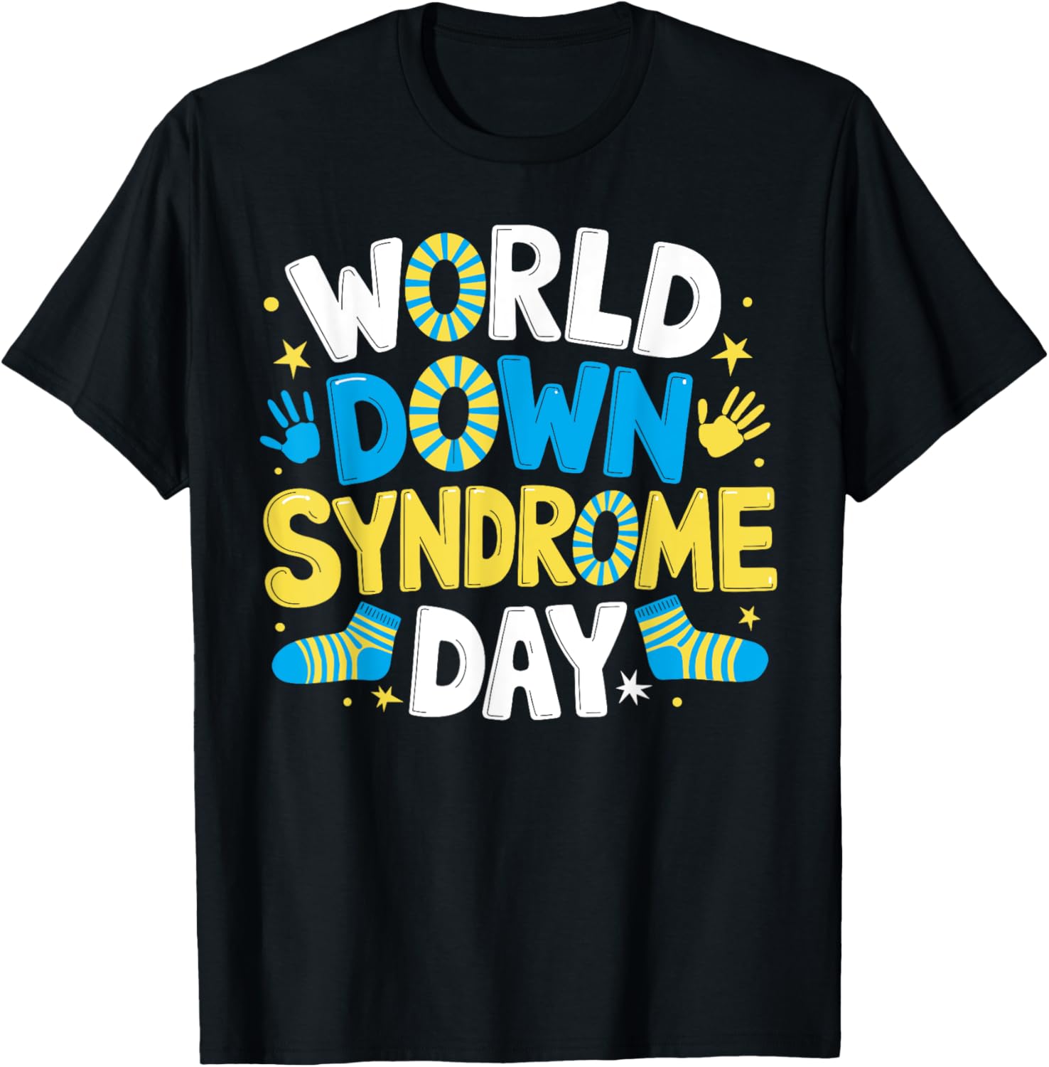 Down Syndrome Awareness Day Kids T-Shirt and Socks Set Supporting Inclusivity - 2