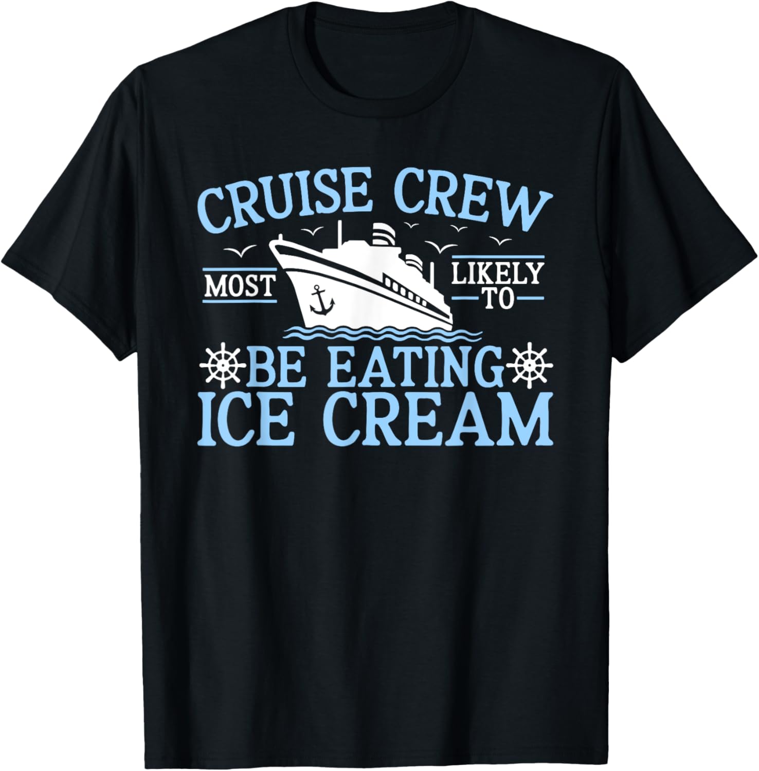 Cruise Crew 2025 Ice Cream Lover T-Shirt for Fun Travel Adventures - 5