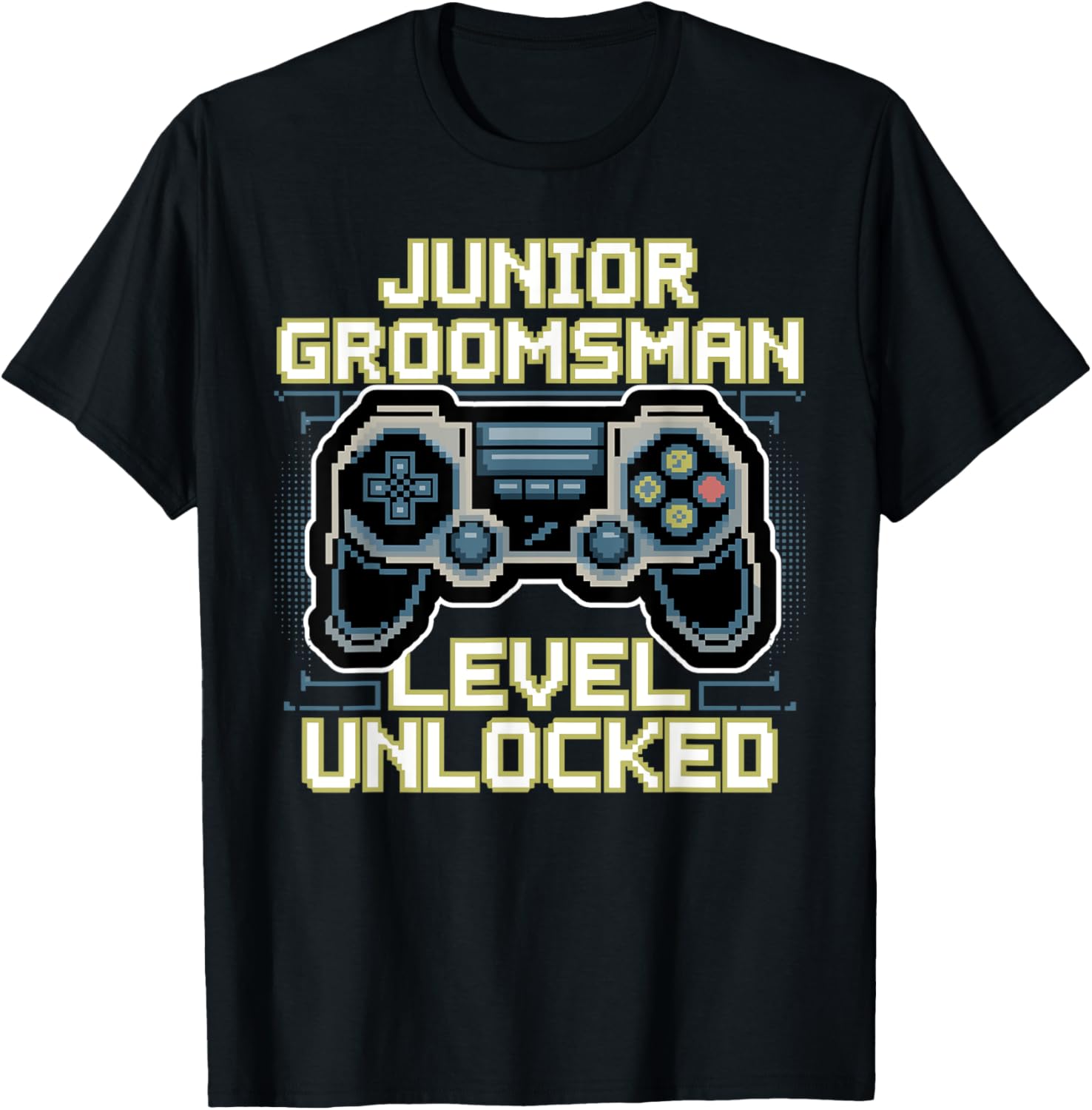 Cute Junior Groomsman Gaming T-Shirt for Boys - Perfect Wedding Outfit - 9