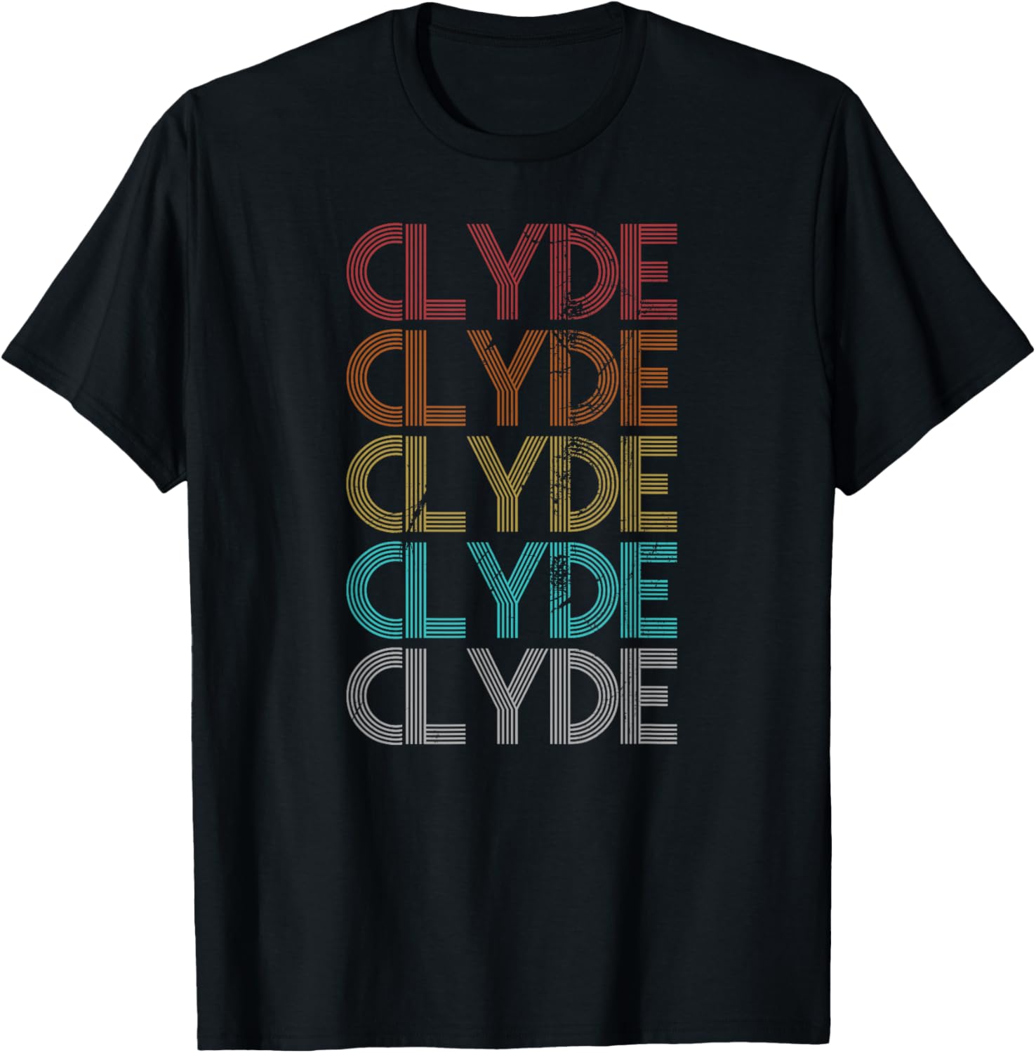 Retro Vintage Clyde T-Shirt for a Classic Stylish Look in Apparel - 12