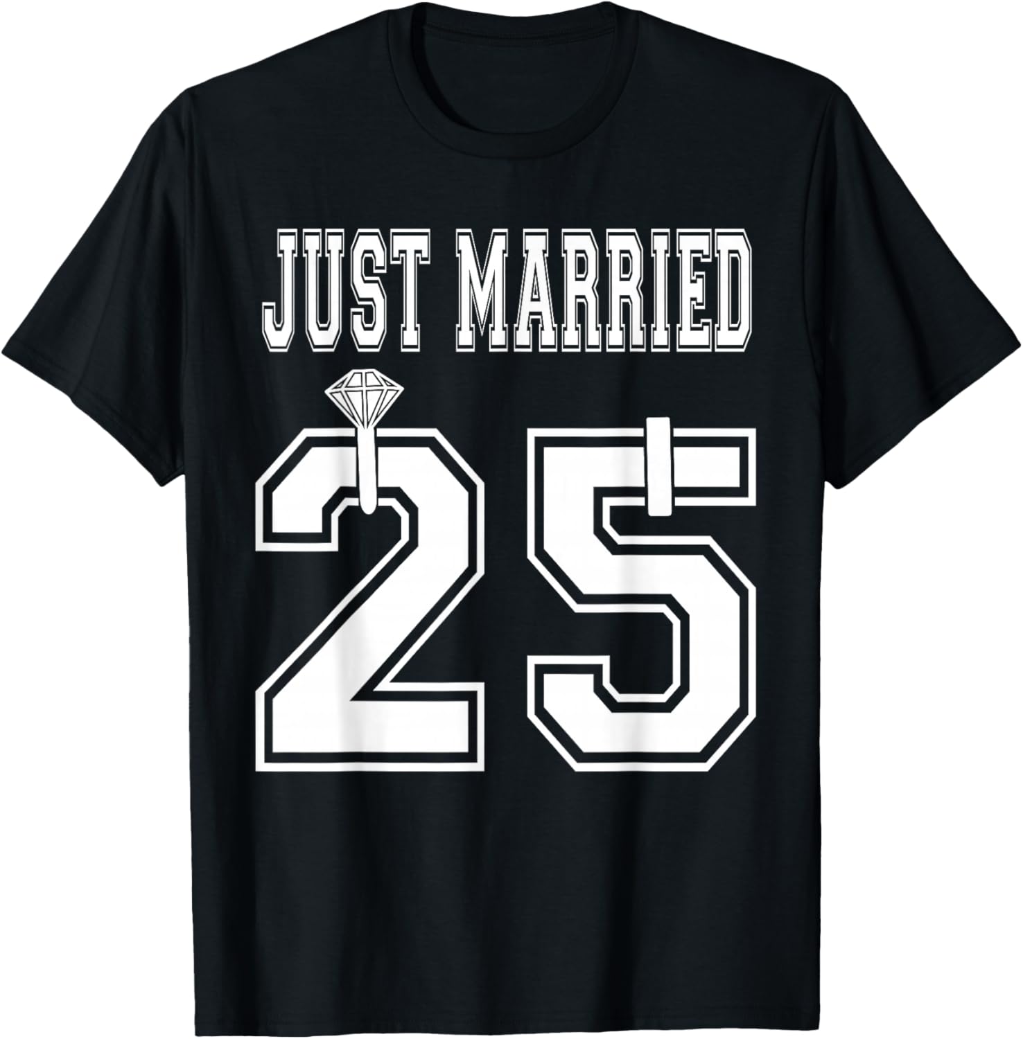 Just Married Couple Matching Honeymoon T-Shirts for Wife and Husband - 4