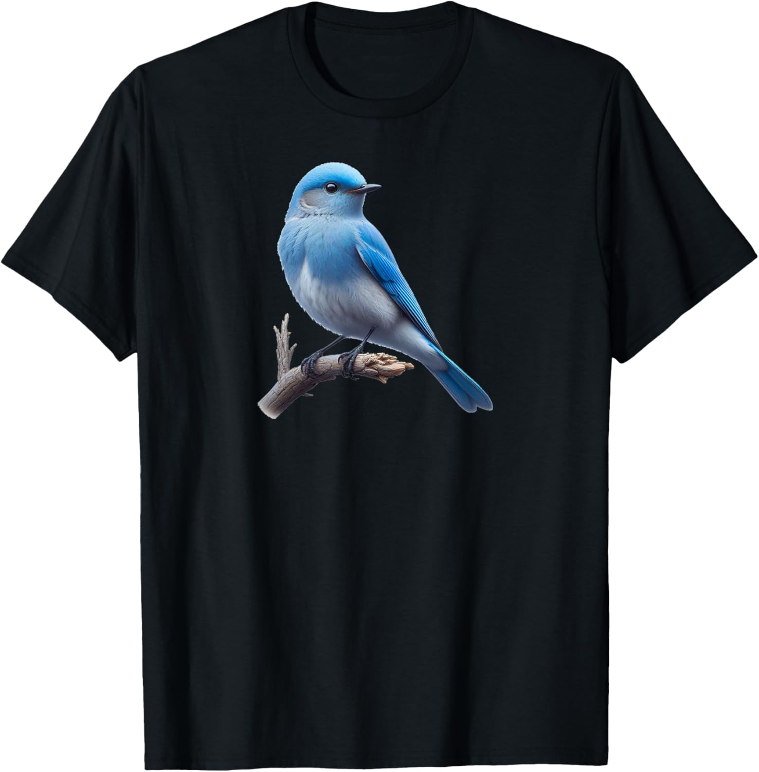 Mountain Bluebird T-Shirt - Stylish Bird Series Apparel for Nature Lovers - 16