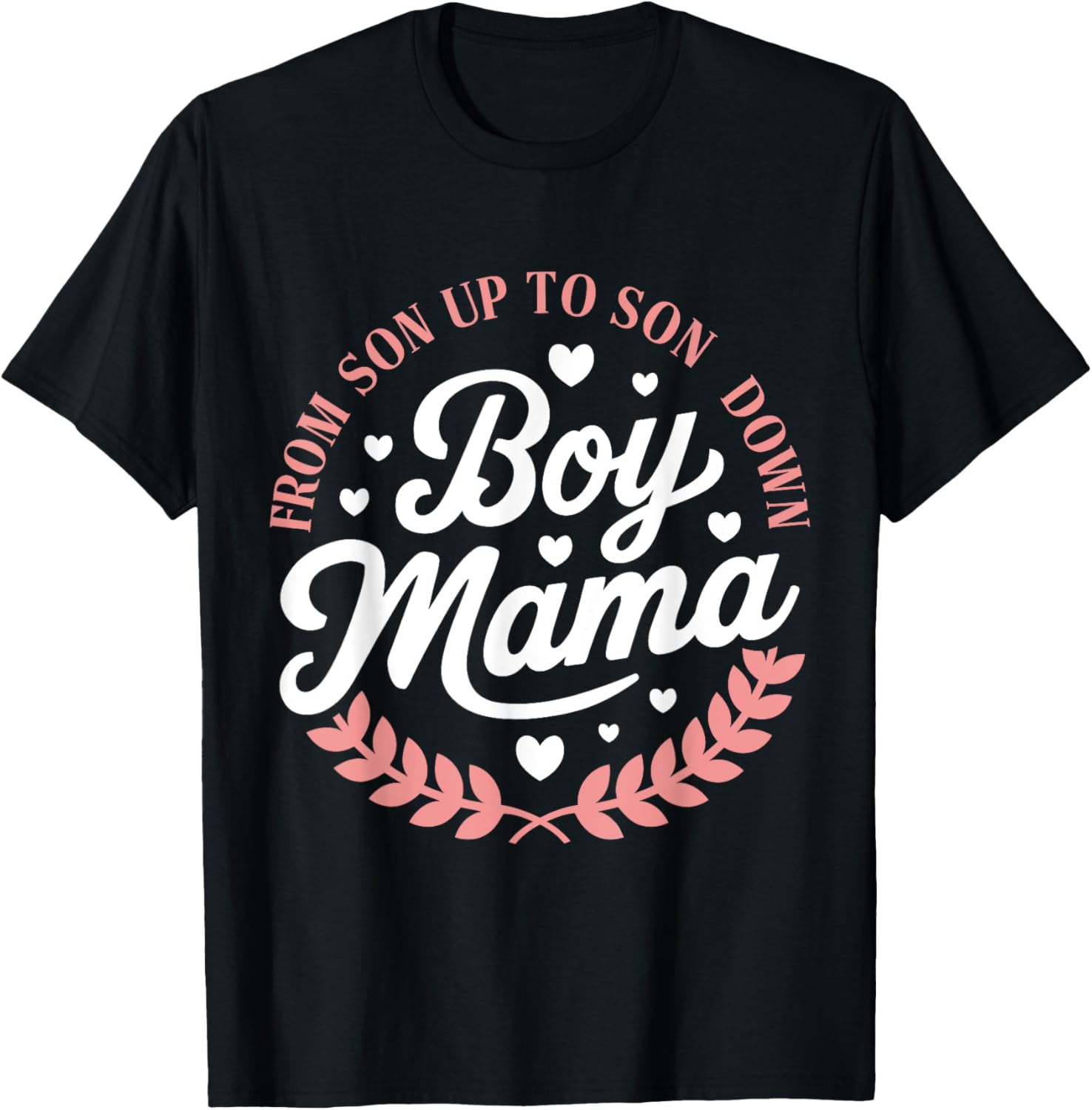 Funny Boy Mama T-Shirt for Moms Celebrate Mother's Day in Style - 3