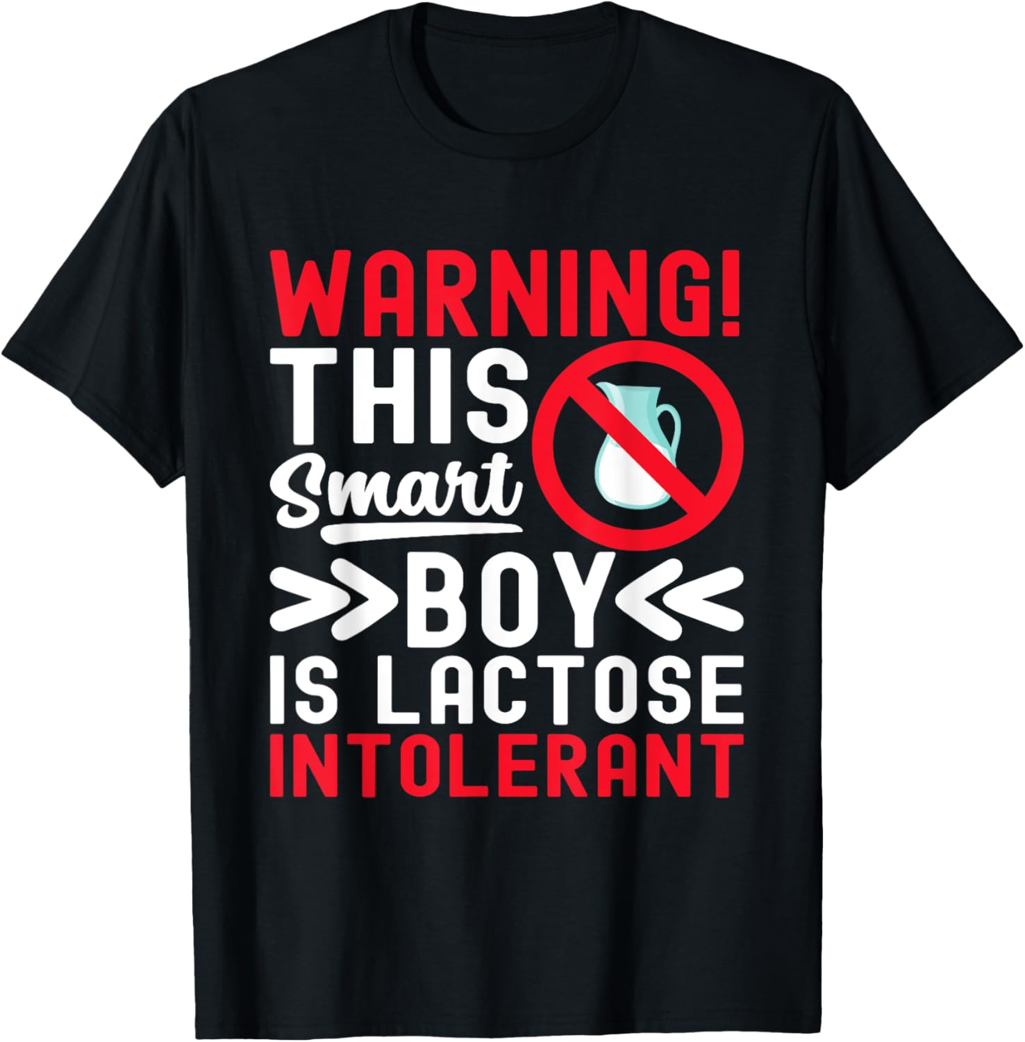 Lactose Intolerance Boy Dairy Allergy T-Shirt for Fun and Comfort - 2