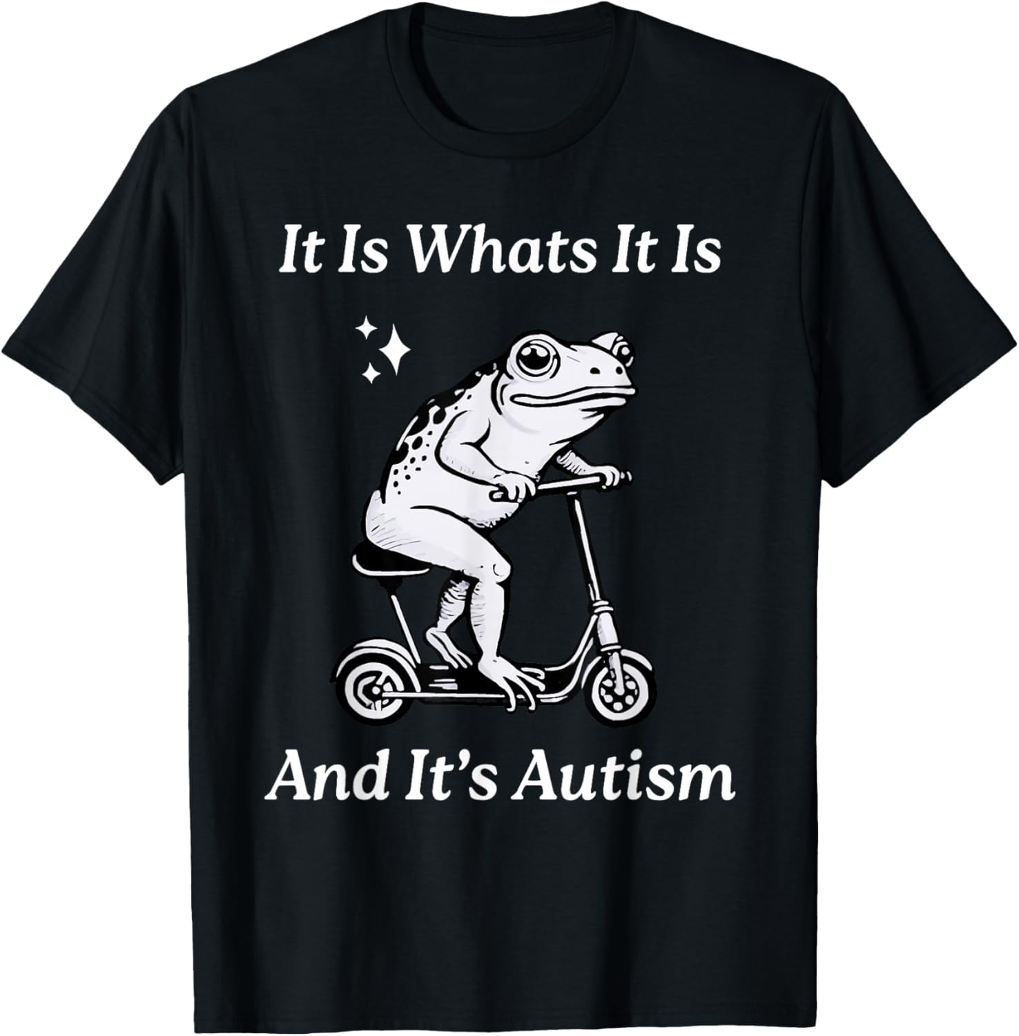 Humorous Autism Awareness T-Shirt - It Is What It Is Funny Meme - 2