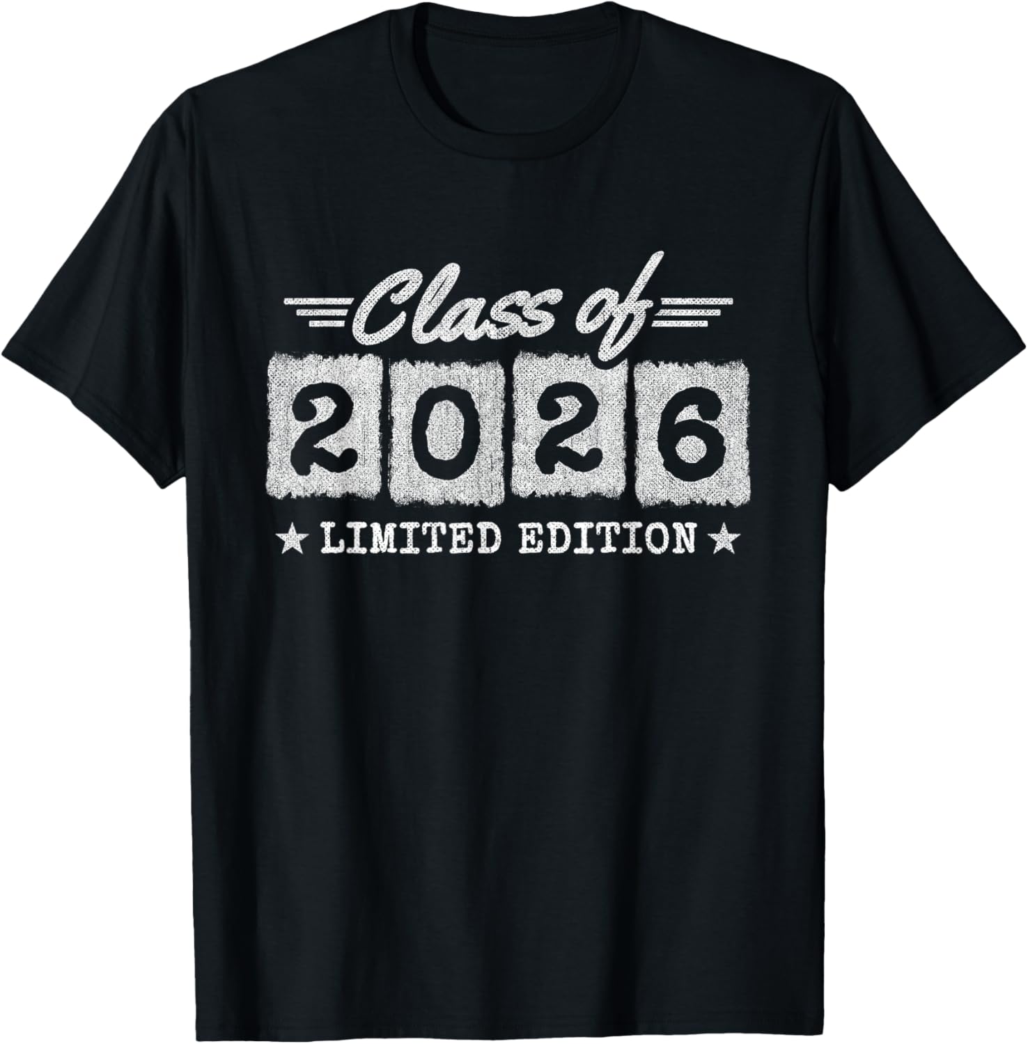 Senior Class of 2026 Graduation T-Shirt Stylish Fun Apparel Gift - 7