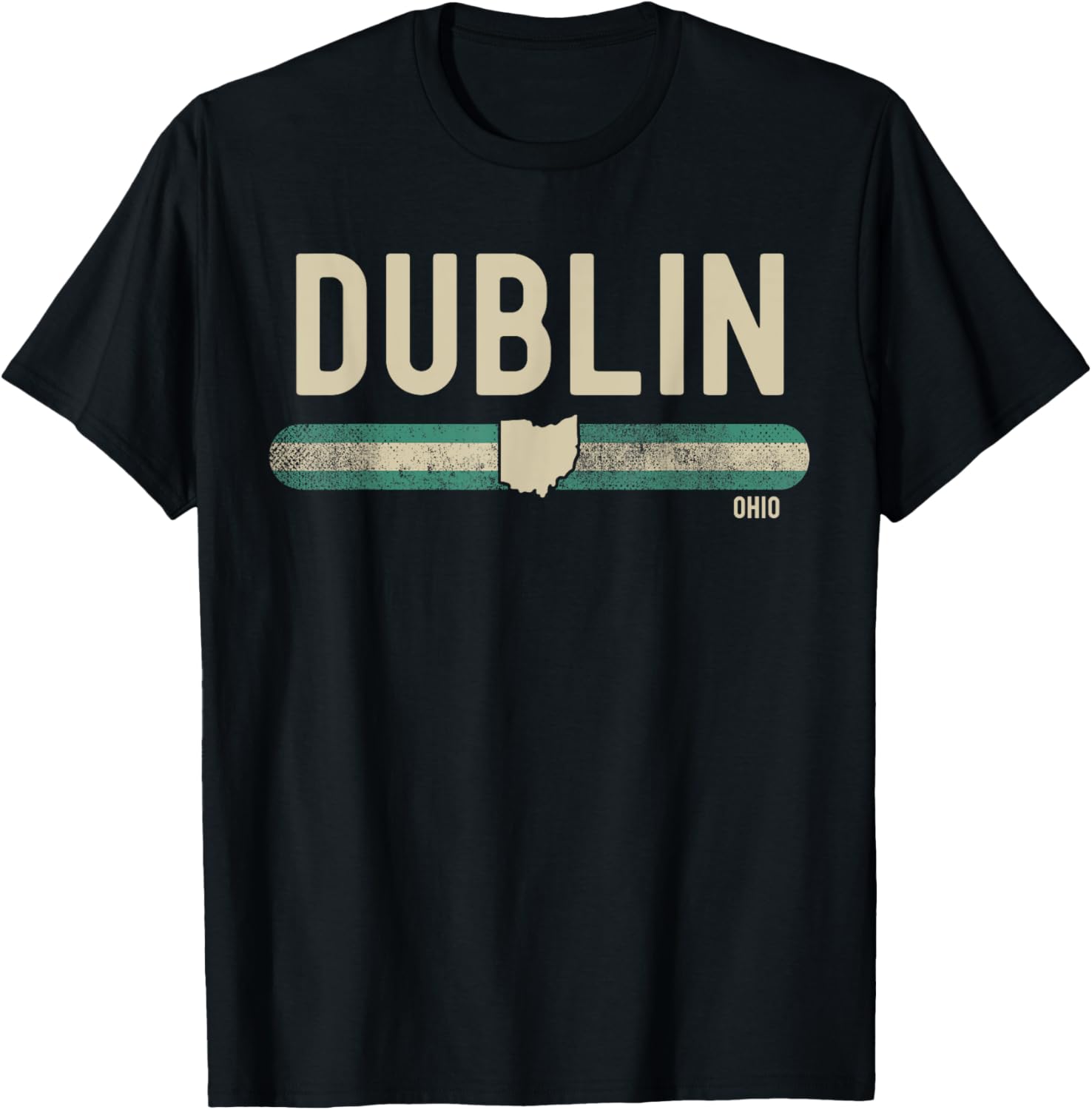 Dublin Ohio 80s Style T-Shirt for Retro Travel Lovers - 4