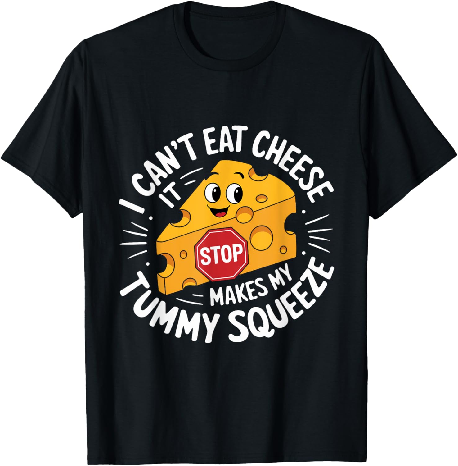 Lactose Intolerance Kids T-Shirt for Dairy Allergy Awareness and Fun - 5