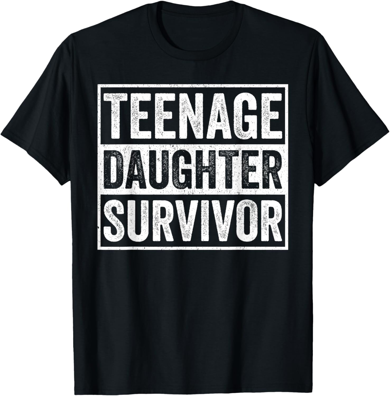 Funny Dad Survivor T-Shirt for Fathers Day Gift - Perfect for Daughters - 3