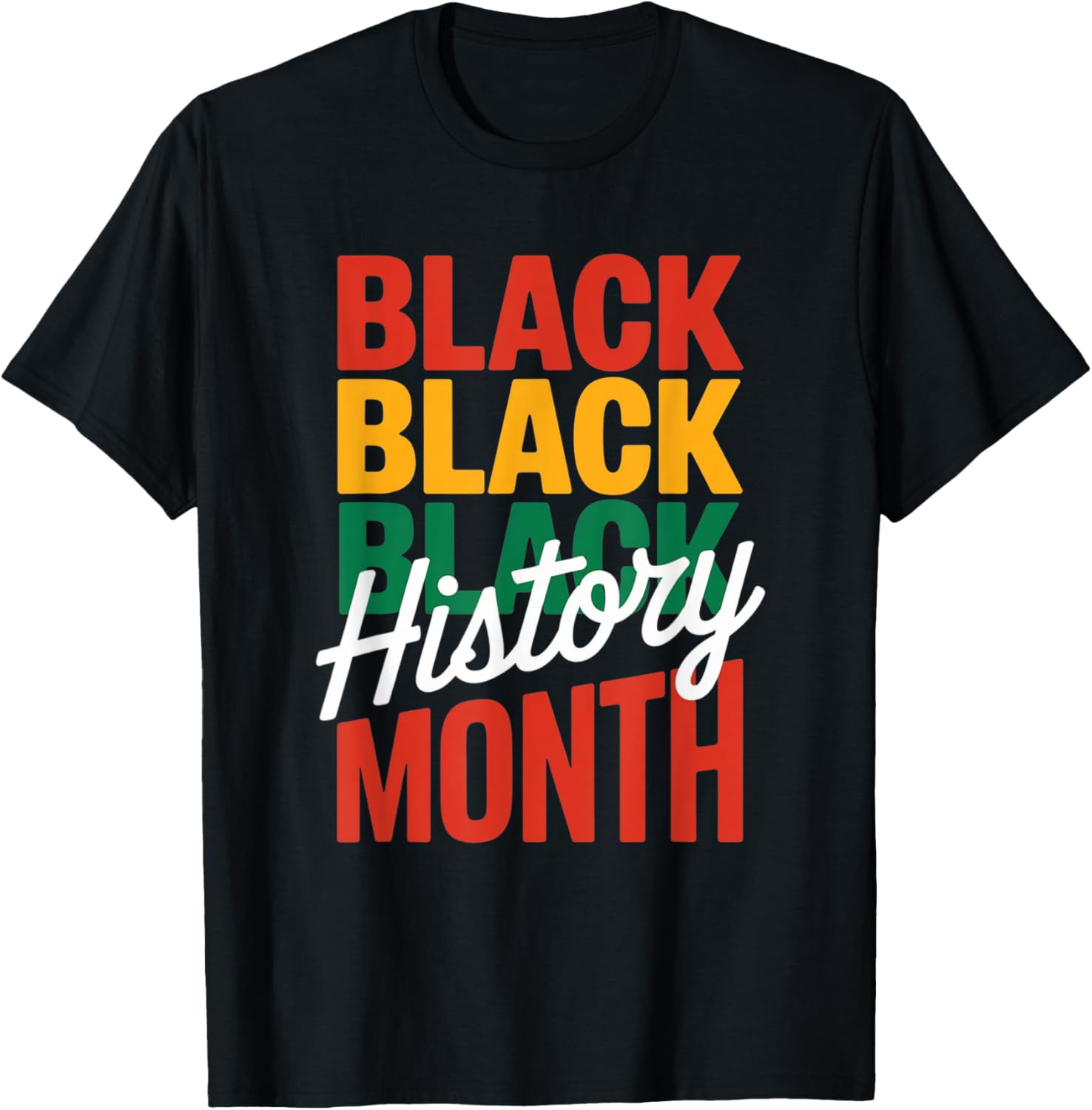 Black History Month Afro Motivational T-Shirt for Proud Supporters - 12