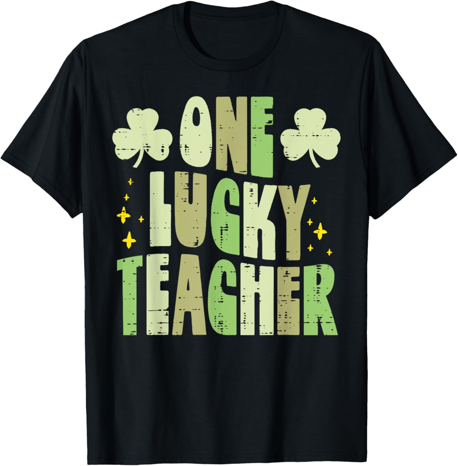 St Patricks Day One Lucky Teacher T-Shirt for Men and Women - 10