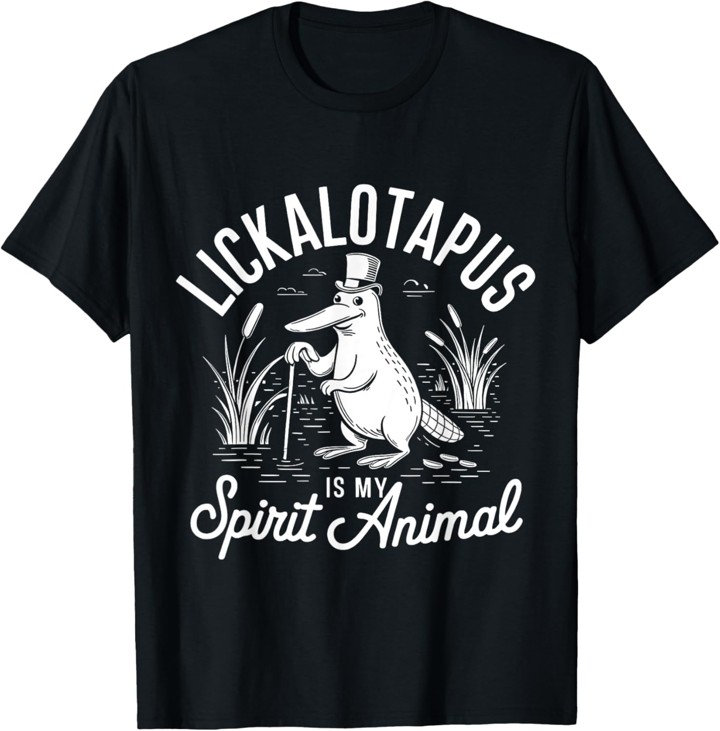 Funny Lickalotapus Lover T-Shirt - My Spirit Animal Apparel - 19