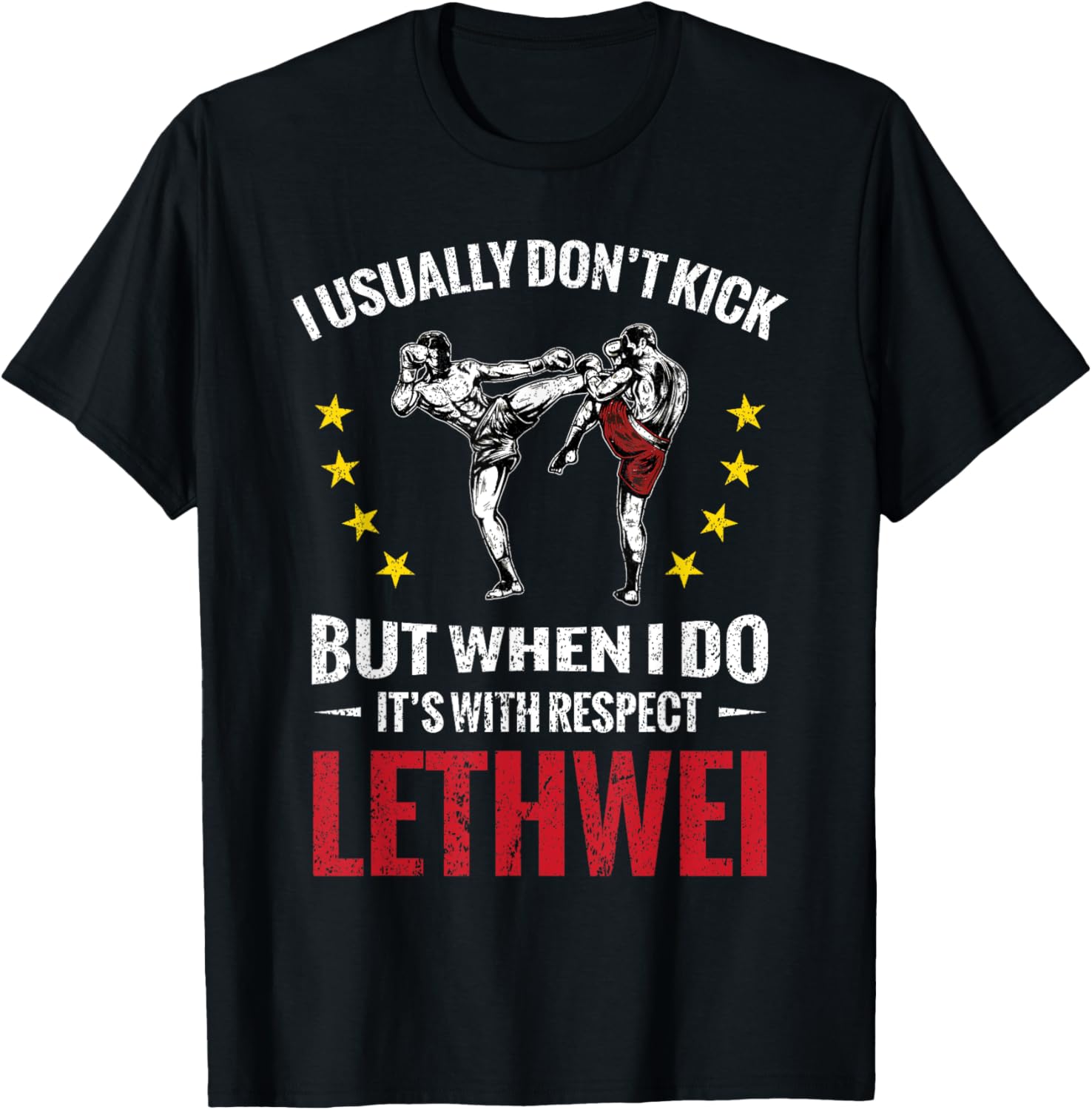 Respectful Lethwei T-Shirt for Fans of Martial Arts and Kickboxing - 2