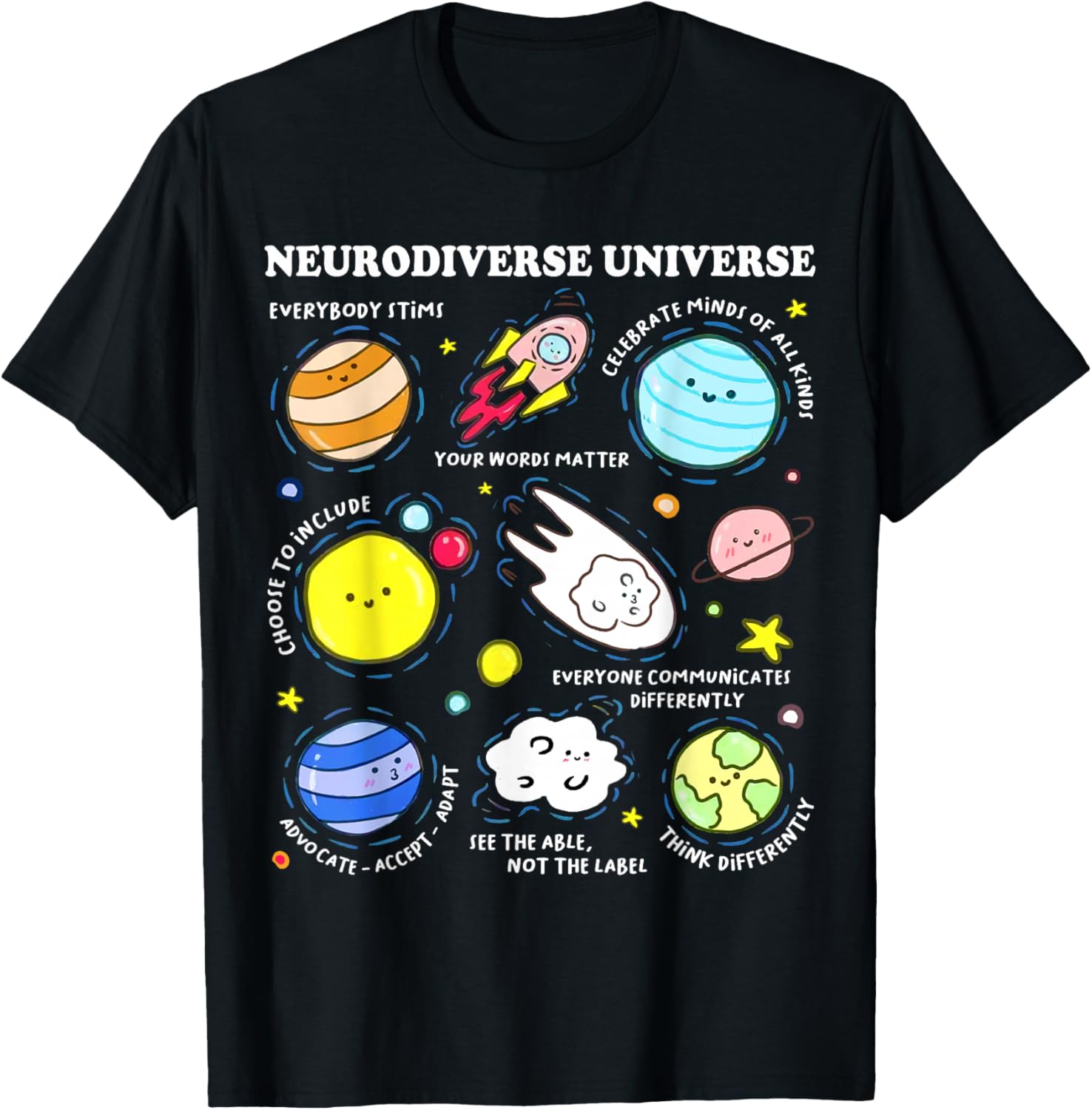 Kids Autism Awareness T-Shirt - Celebrate Neurodiversity in Style - 1