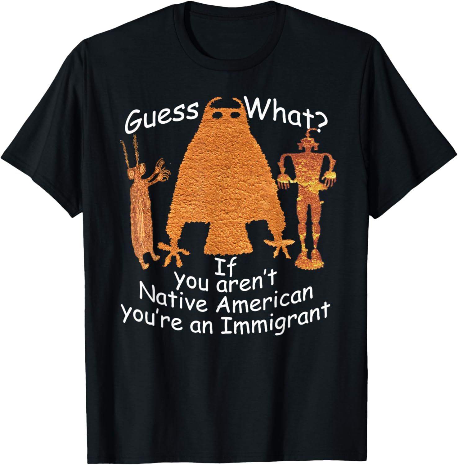 Native American Heritage Immigrant Petroglyph T-Shirt for Everyone - 14