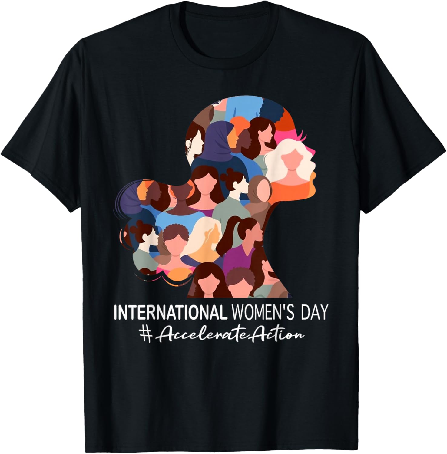Accelerate Action Women's Day 2025 T-Shirt Stylish Comfort for Everyday Wear - 9