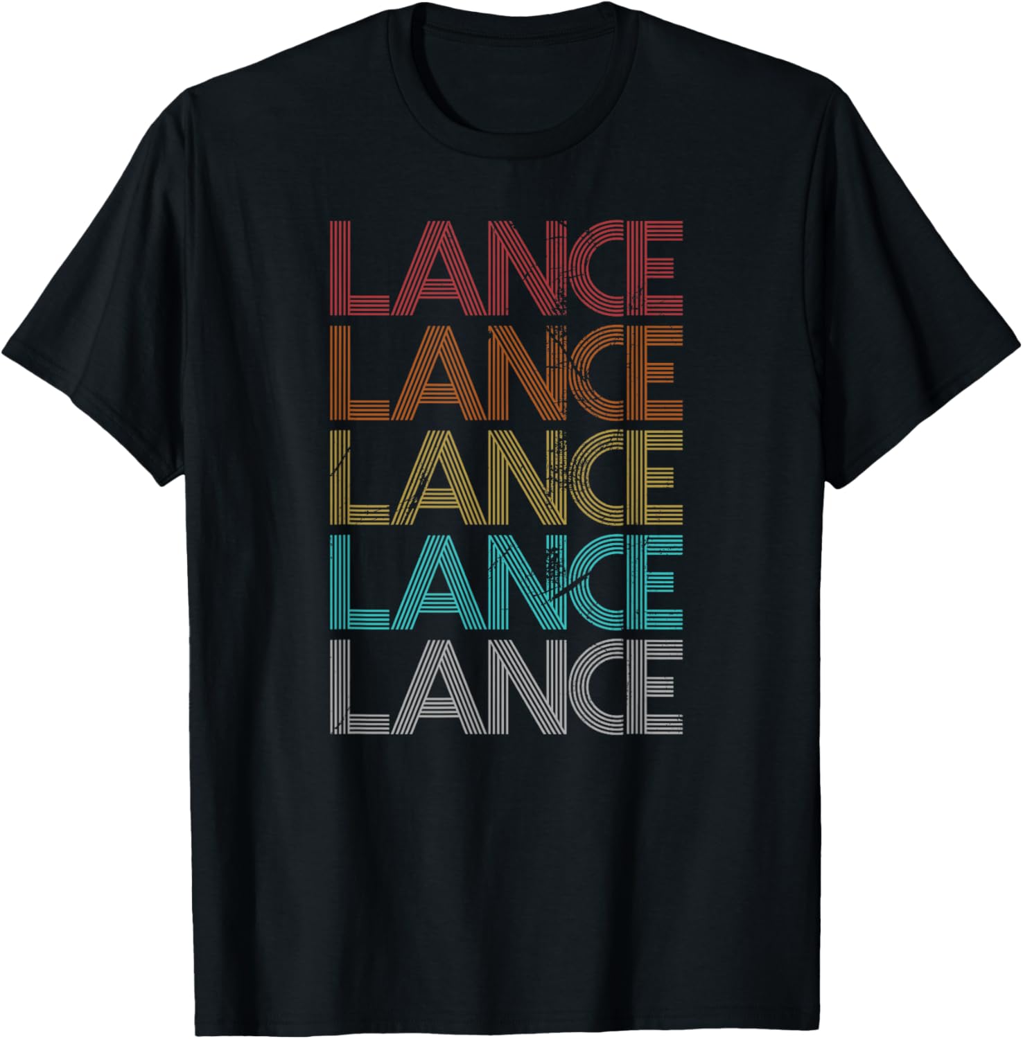 Retro Vintage Lance T-Shirt for Stylish Casual Wear in Soft Cotton - 13