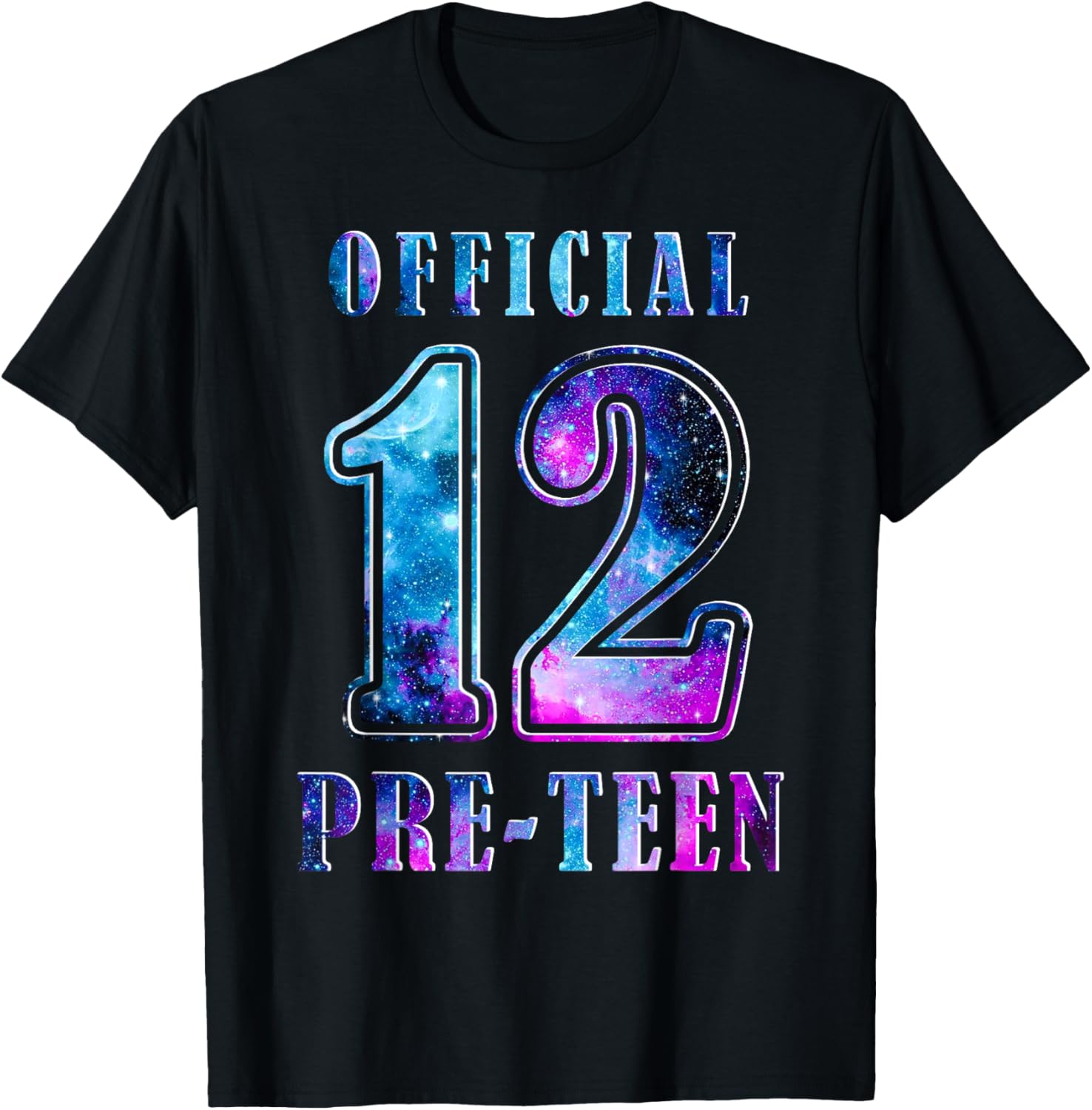 Official 12th Birthday T-Shirt for Pre-Teen Girls Fun and Stylish Design - 8