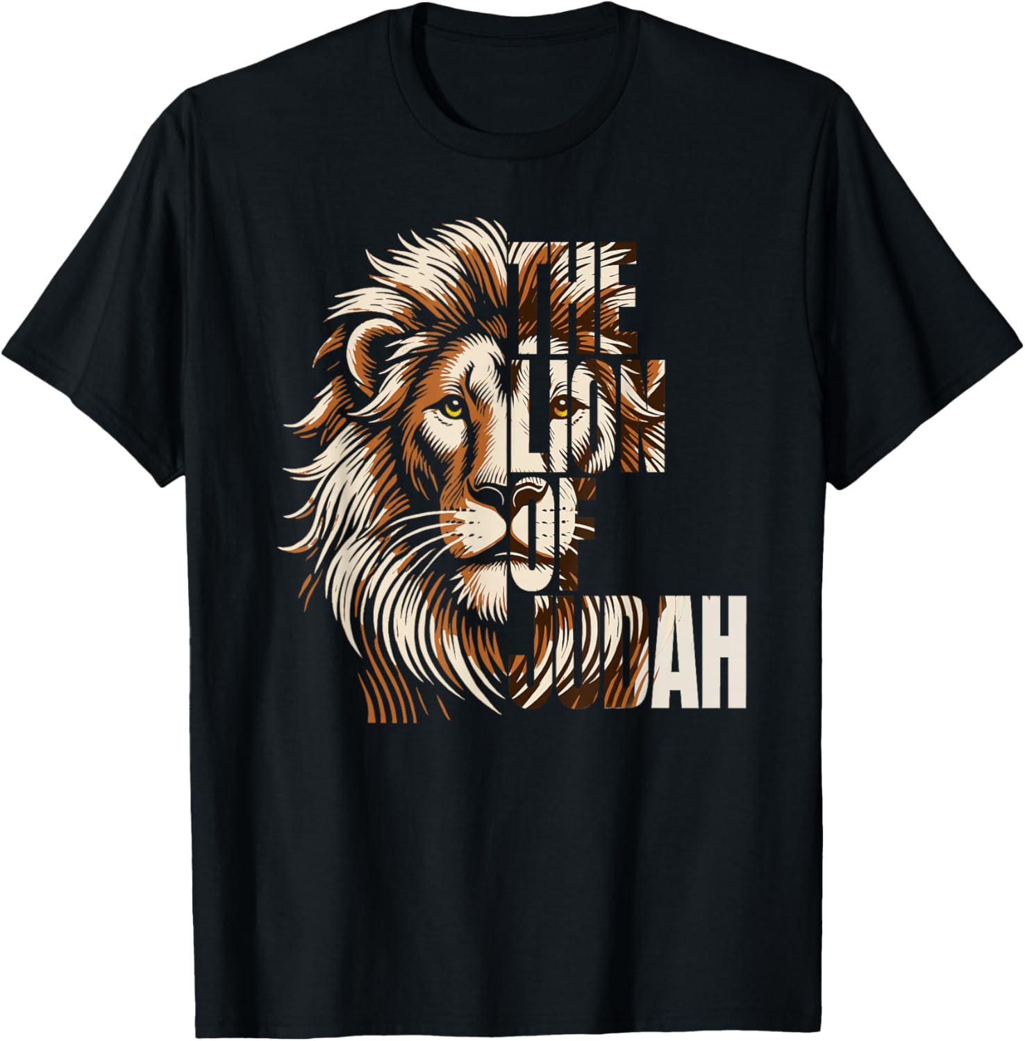 Lion of Judah Christian Faith T-Shirt for Men and Women Gift - 1