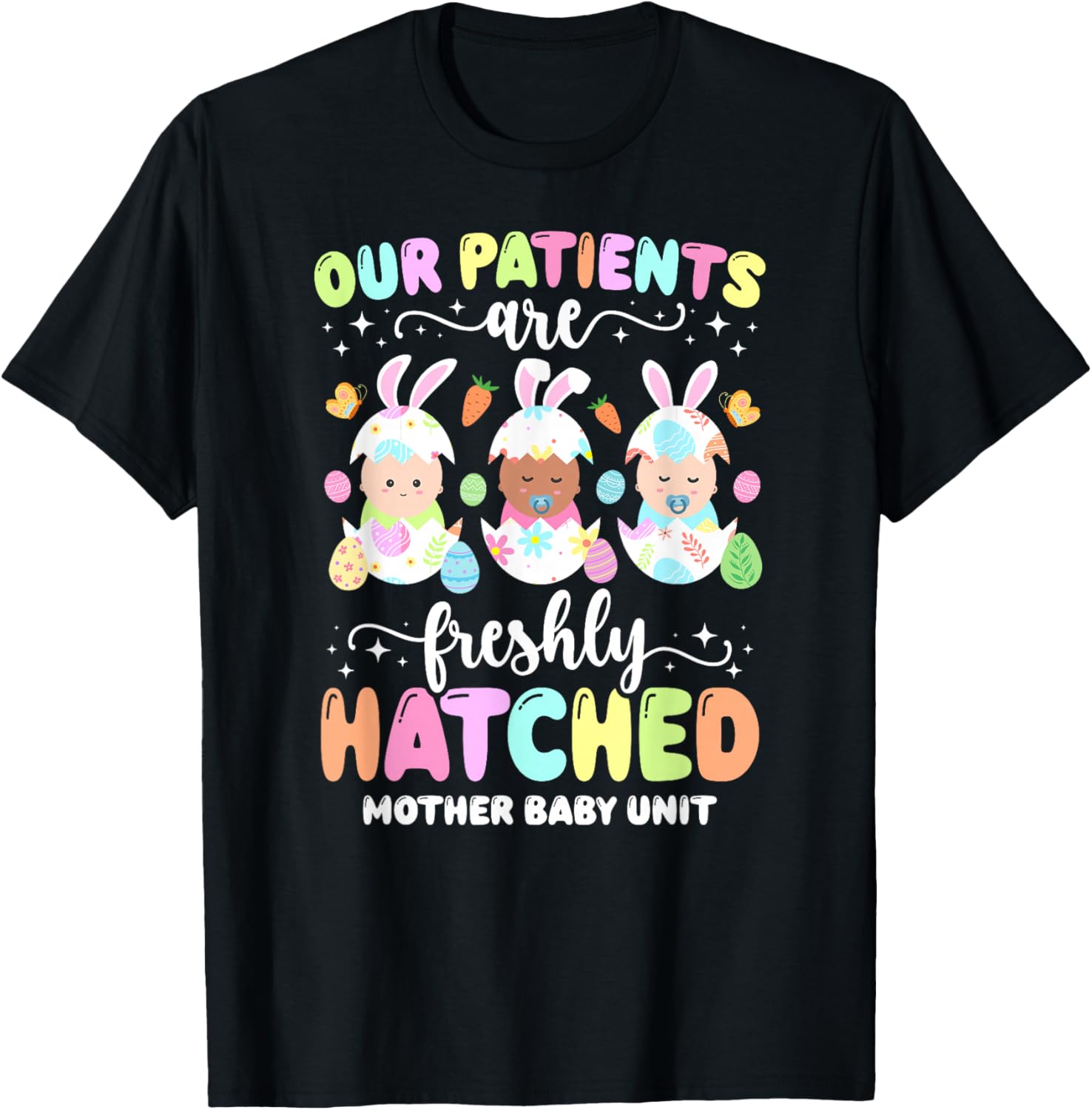 Adorable Bunny Nurse Easter T-Shirt for Mother and Baby, Perfect Gift - 2