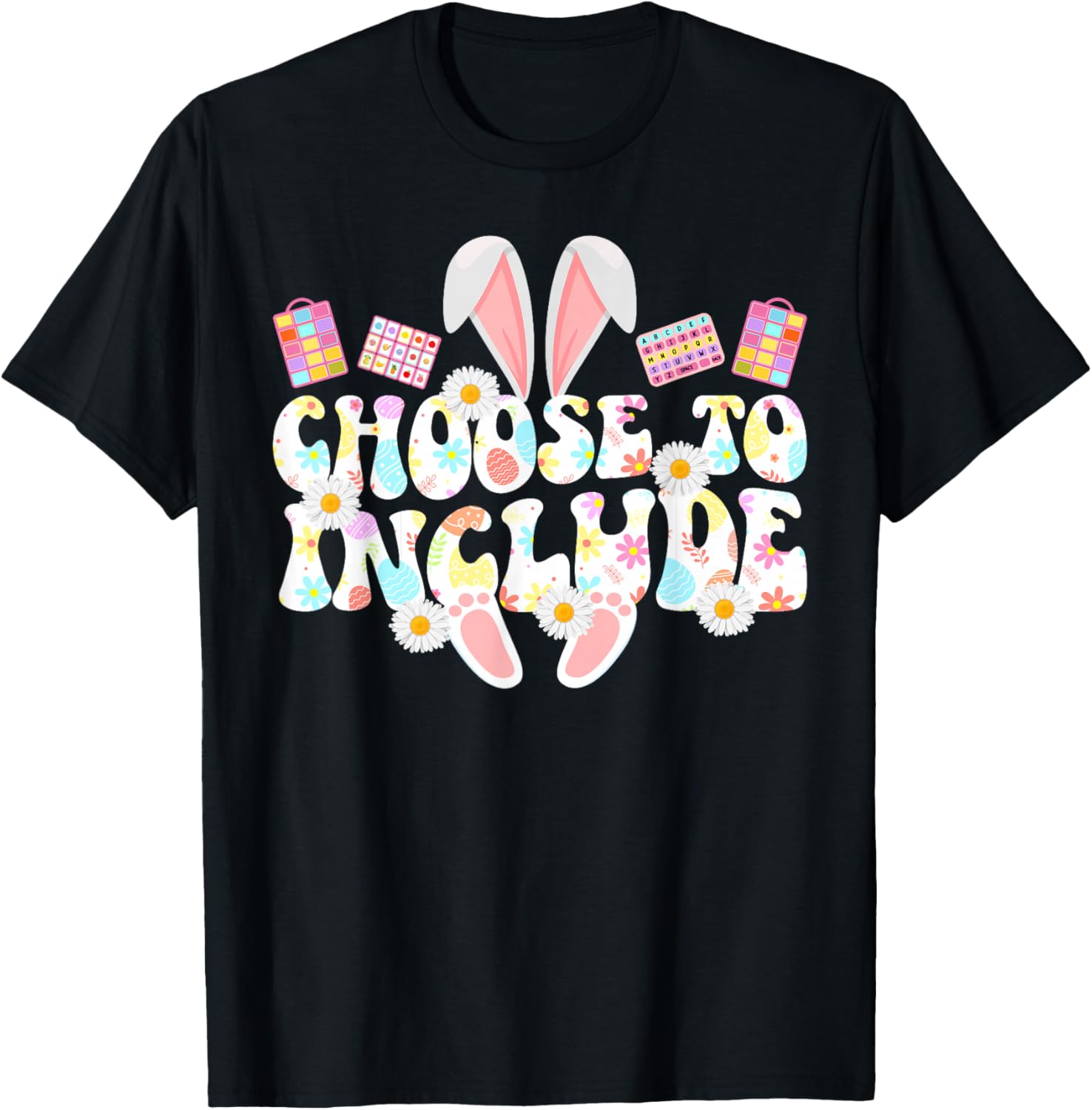 Groovy Easter Bunny Special Education Teacher T-Shirt for SPED Lovers - 19