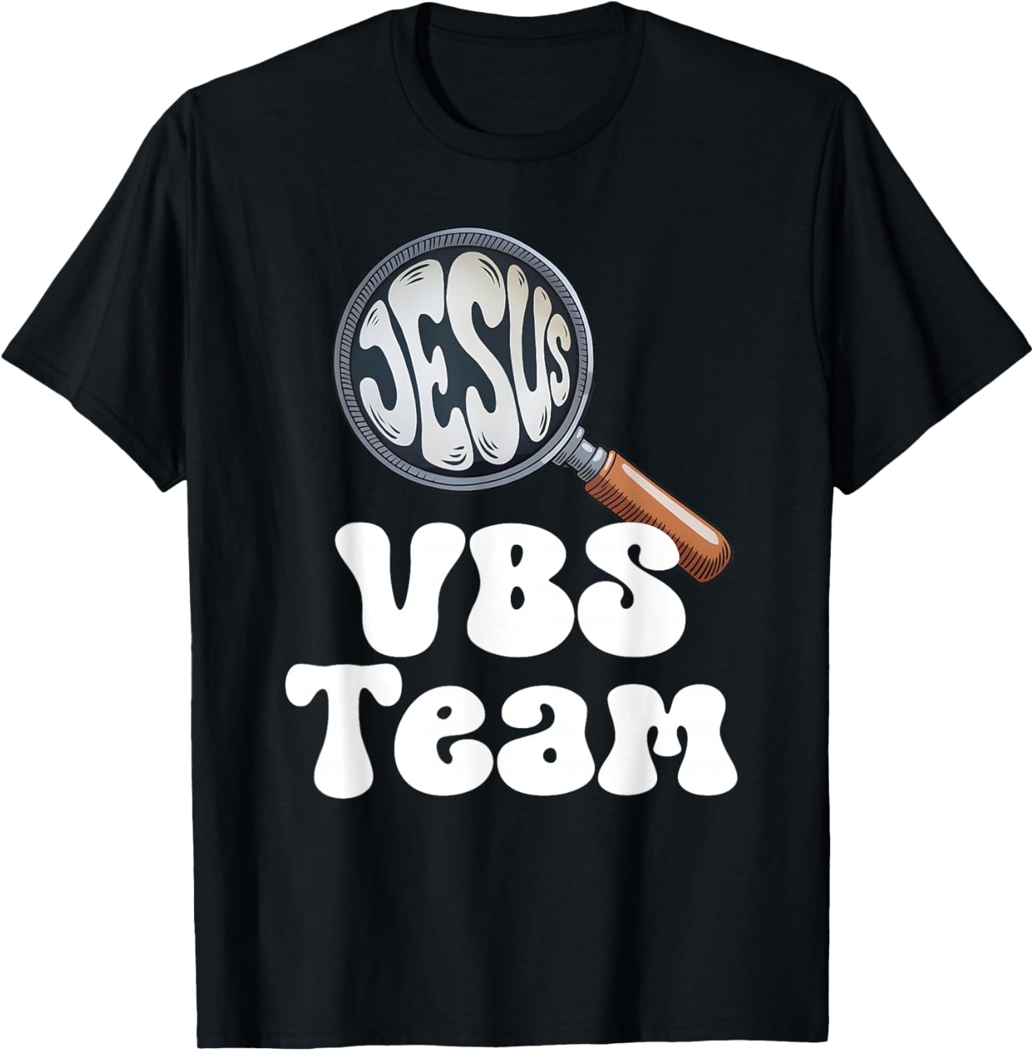 VBS 2025 Team Hand Lens Matching T-Shirt for Vacation Bible School Fun - 1