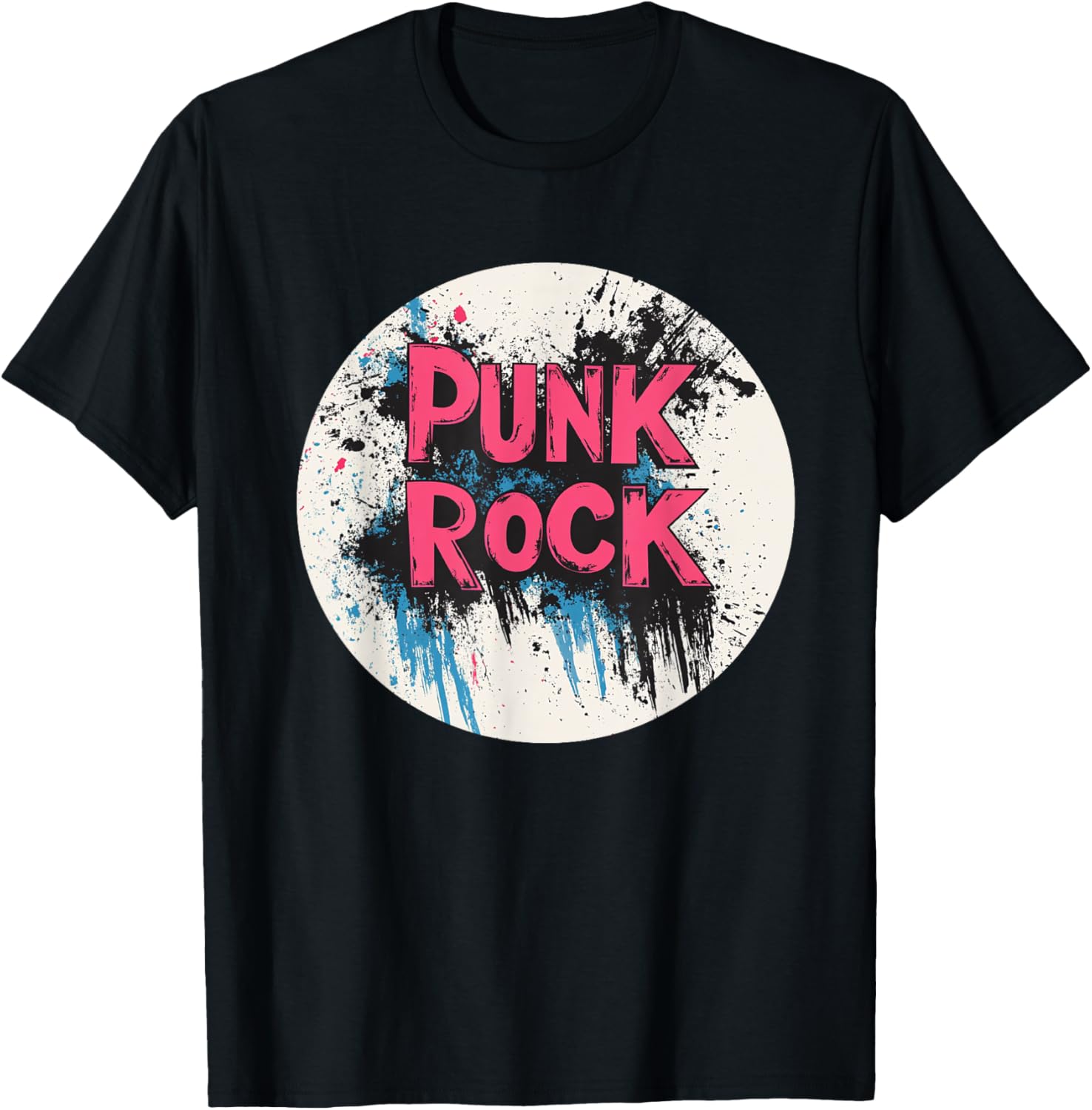 Vibrant Punk Rock Costume T-Shirt for Bold Fashion Lovers - 22