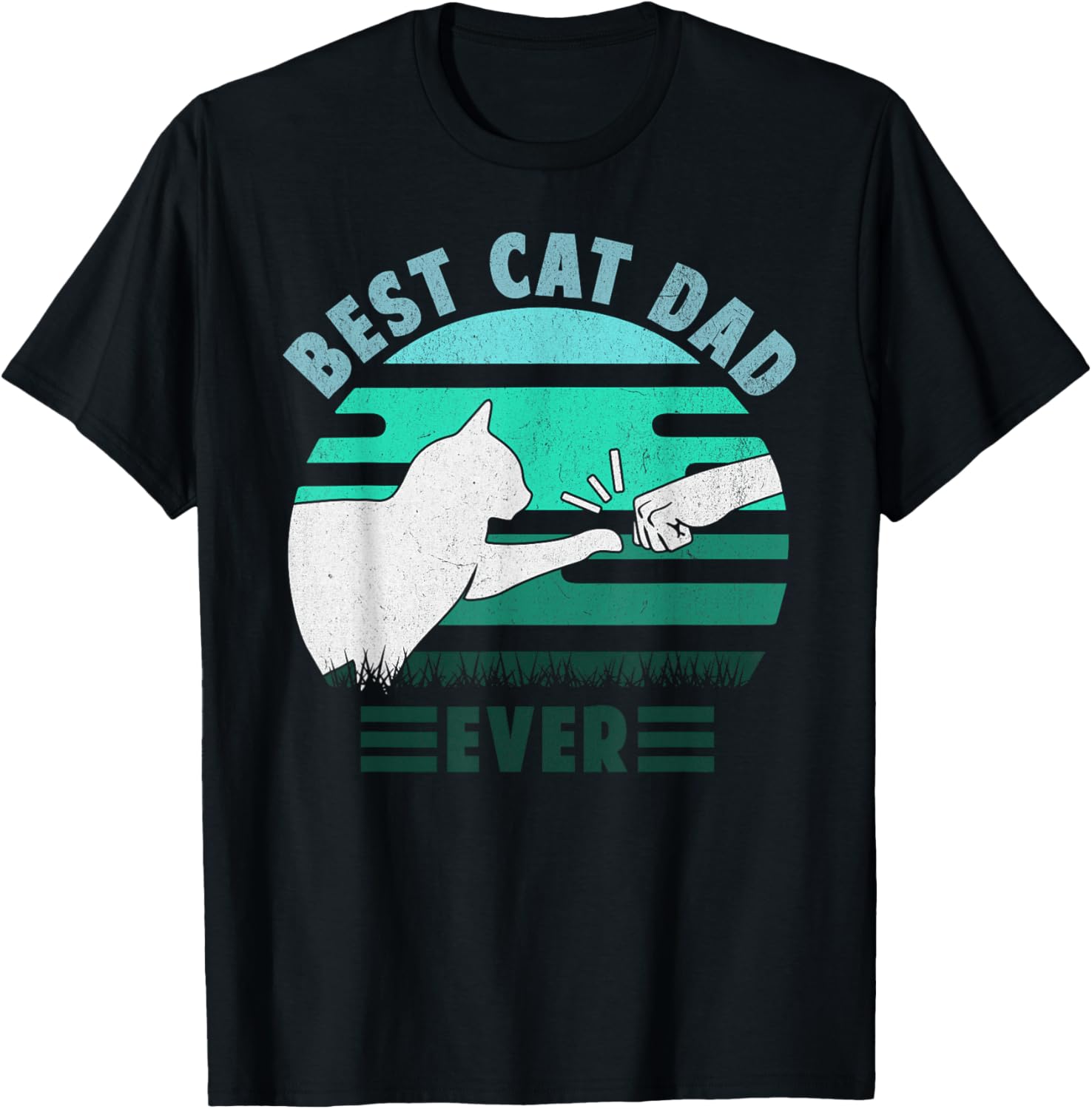 Best Cat Dad Ever Father's Day T-Shirt for Proud Cat Daddies - 28
