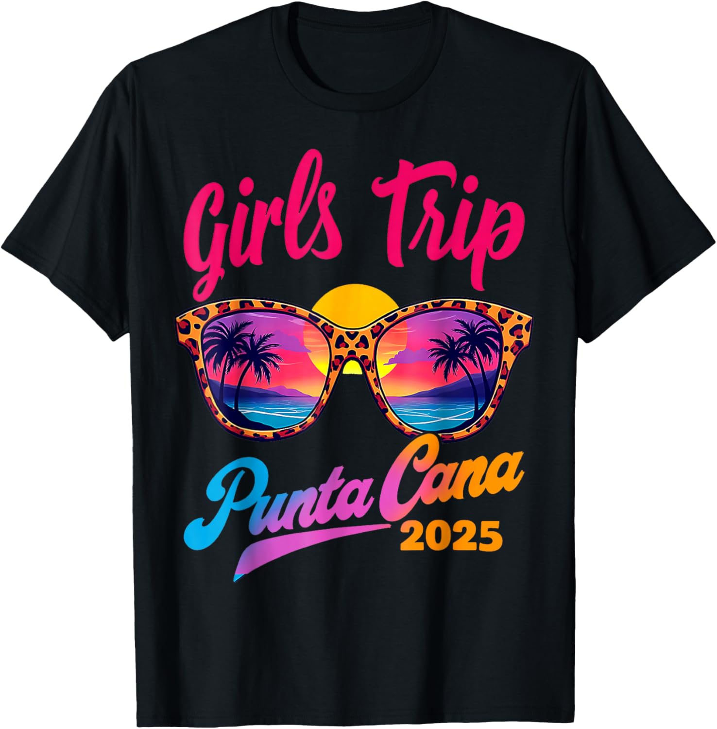 Girls Trip Punta Cana 2025 Matching Summer T-Shirt for Women - 16