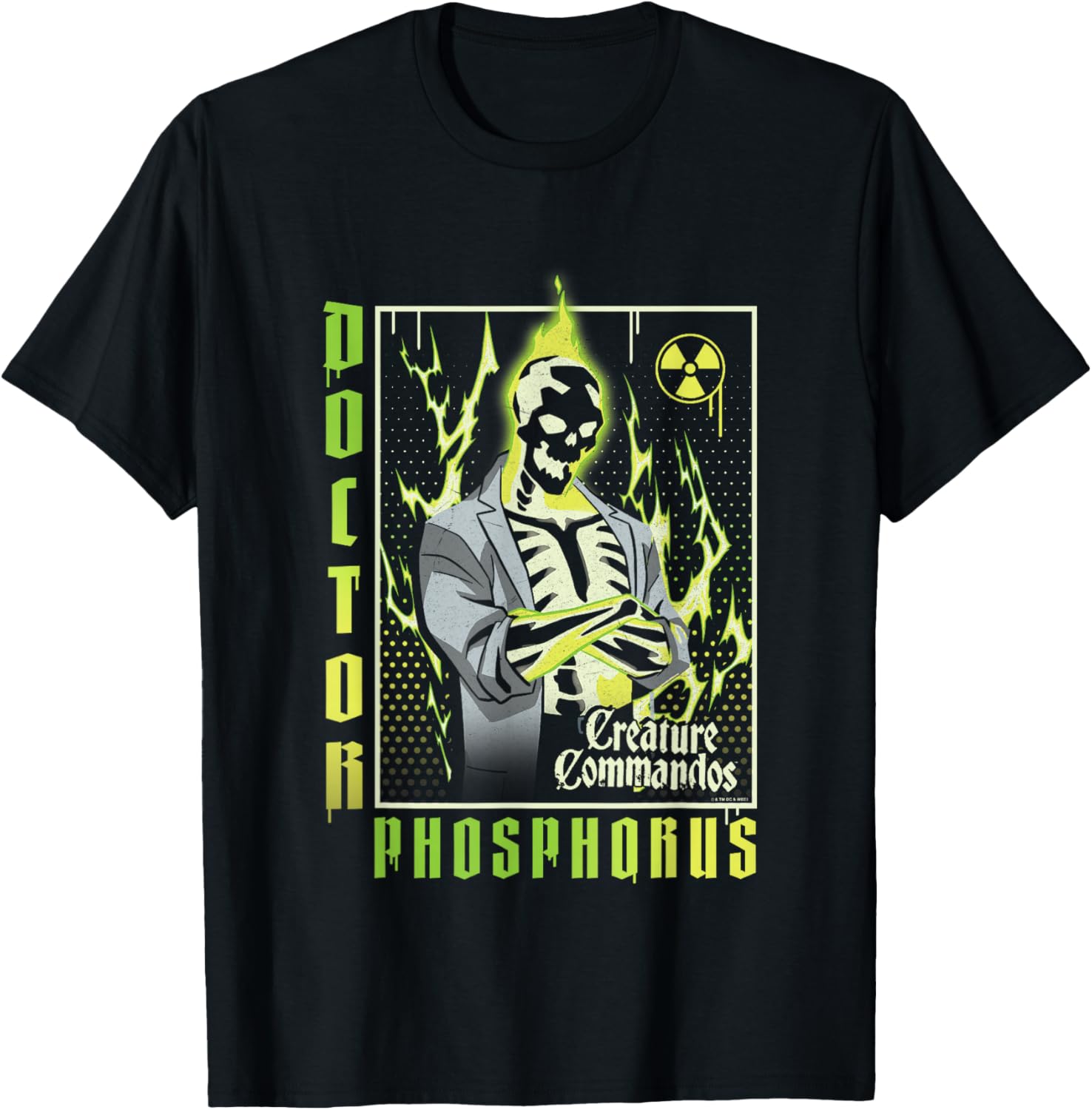 Creature Commandos Doctor Phosphorus Poster T-Shirt for Fans and Collectors - 1