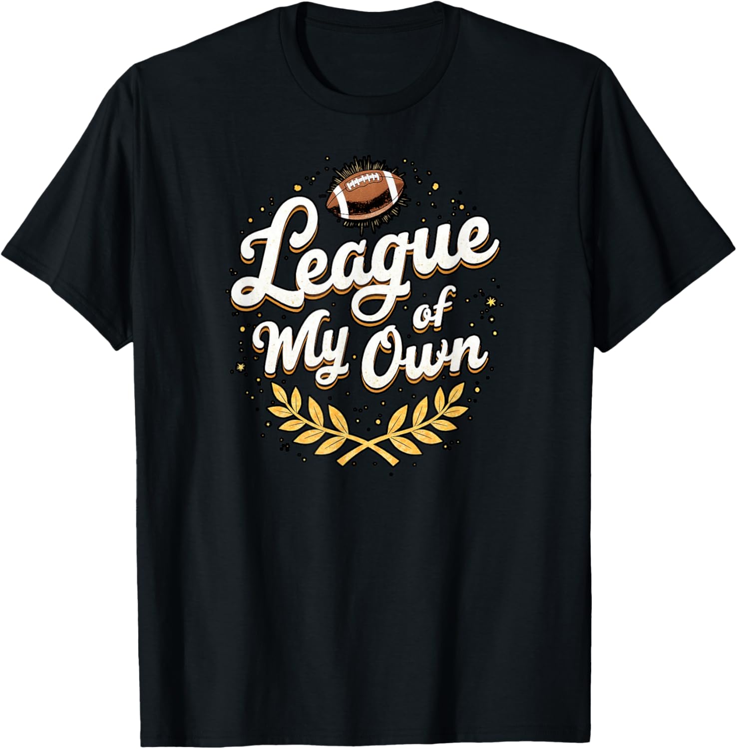 Funny Fantasy Football Champs Trophy Winner Draft T-Shirt for Fans - 16