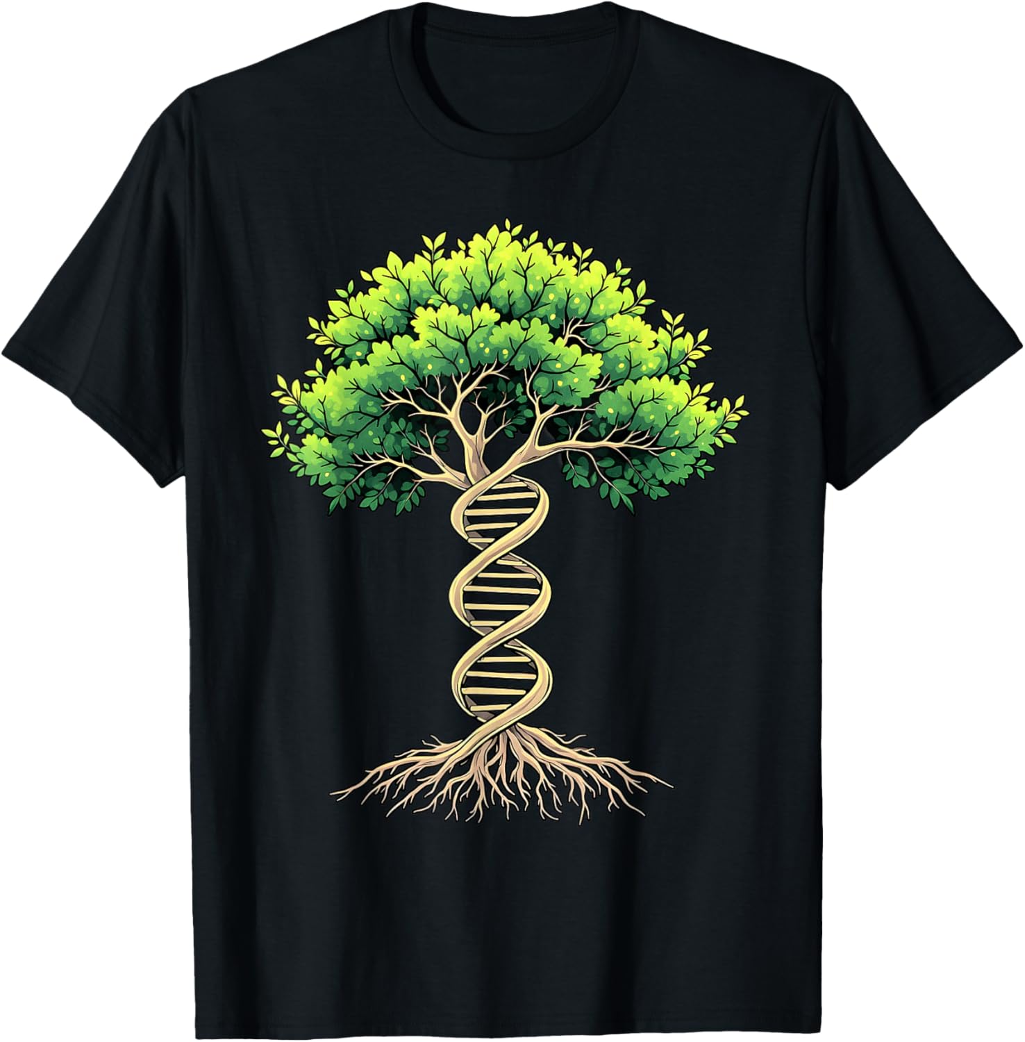 DNA Tree Life Science Nature T-Shirt for Science Lovers and Nature Fans - 9