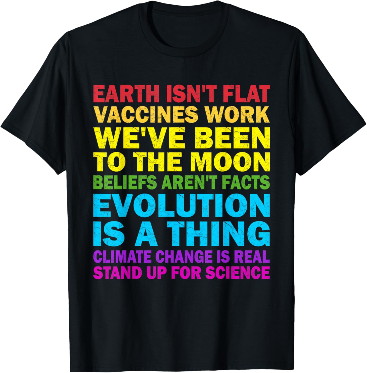 Support Science with a Colorful Bold Design T-Shirt for Everyone - 6