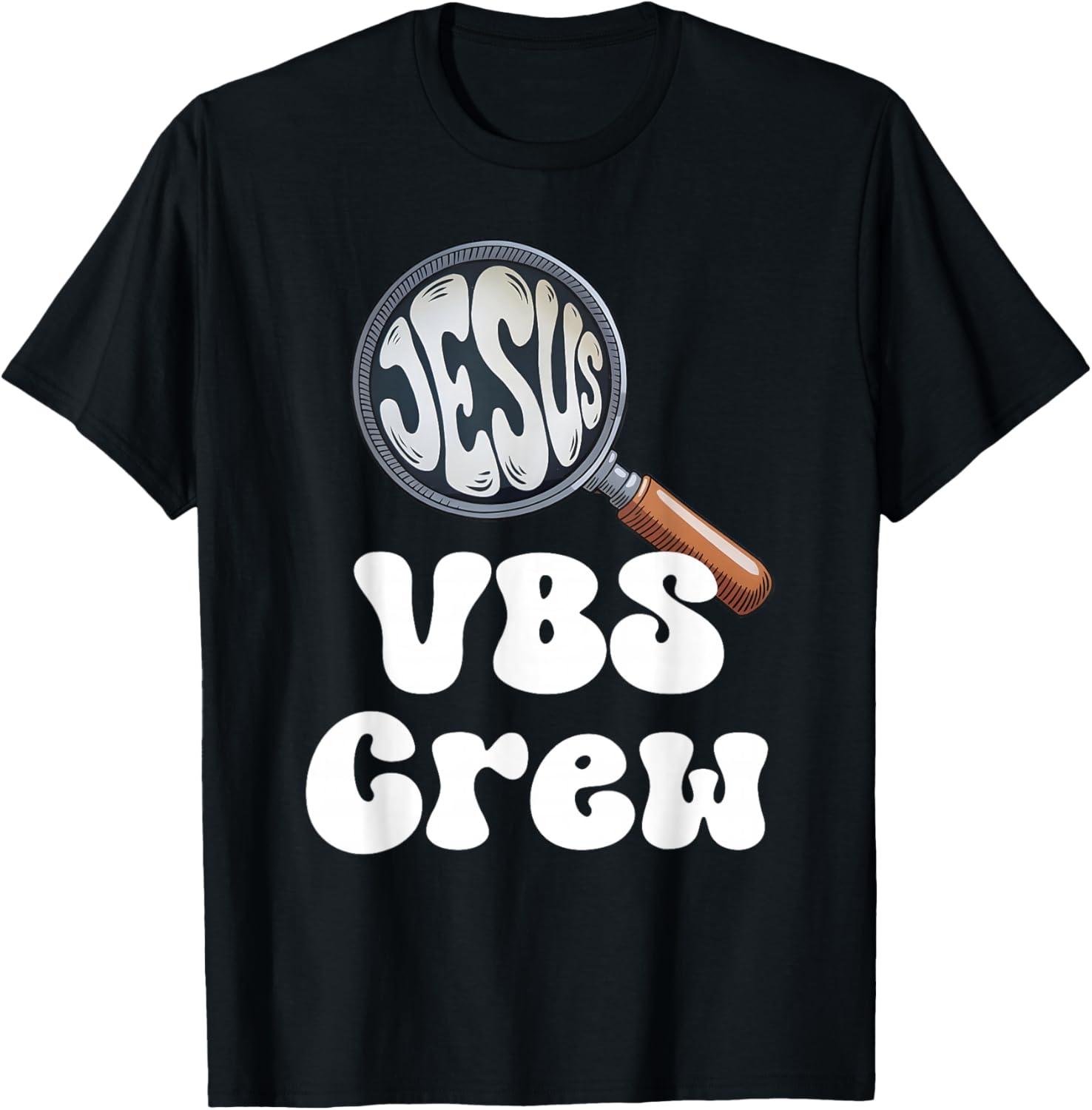 VBS Crew 2026 Hand Lens Matching Group T-Shirt for Vacation Bible School - 8