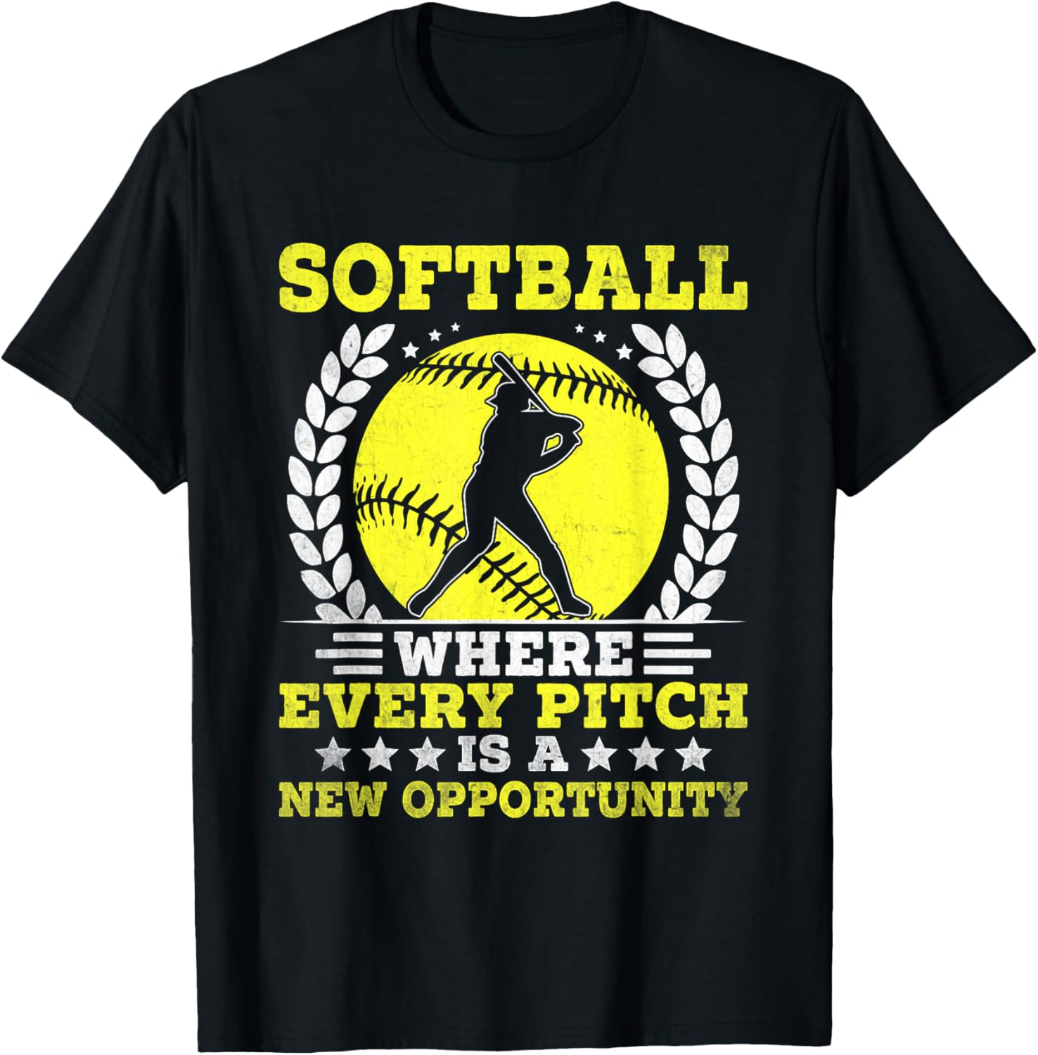 Softball T-Shirt Every Pitch Is A New Opportunity for Fans and Players - 1