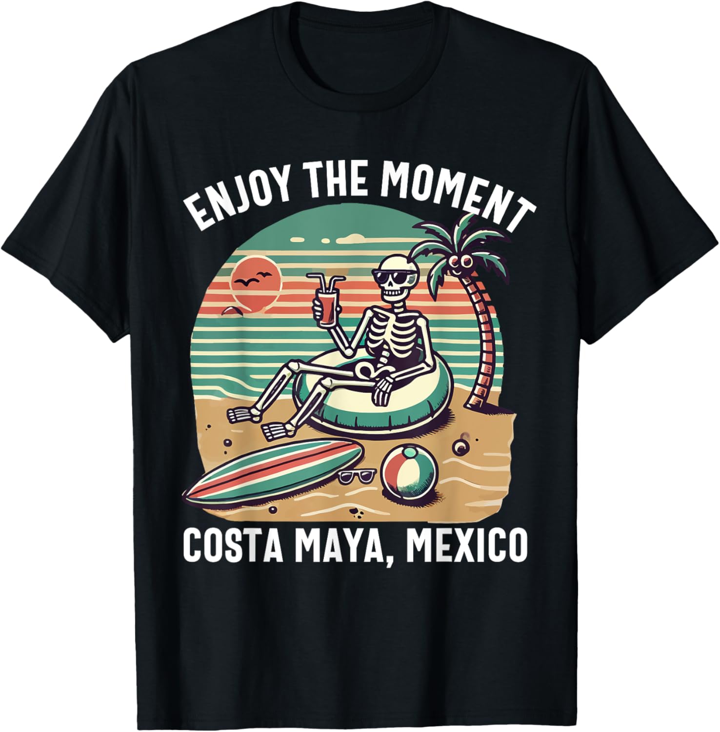 Costa Maya Mexico Souvenir T-Shirt for Men Women and Kids Fun Reminder - 7