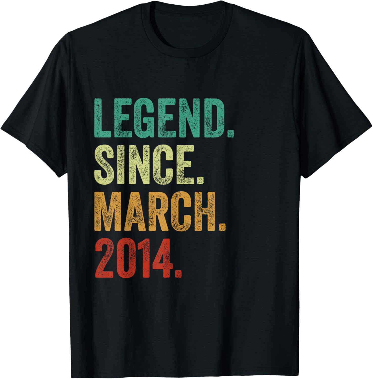 11th Birthday T-Shirt for Boys - 11 Years of Legend Since 2014 - 5
