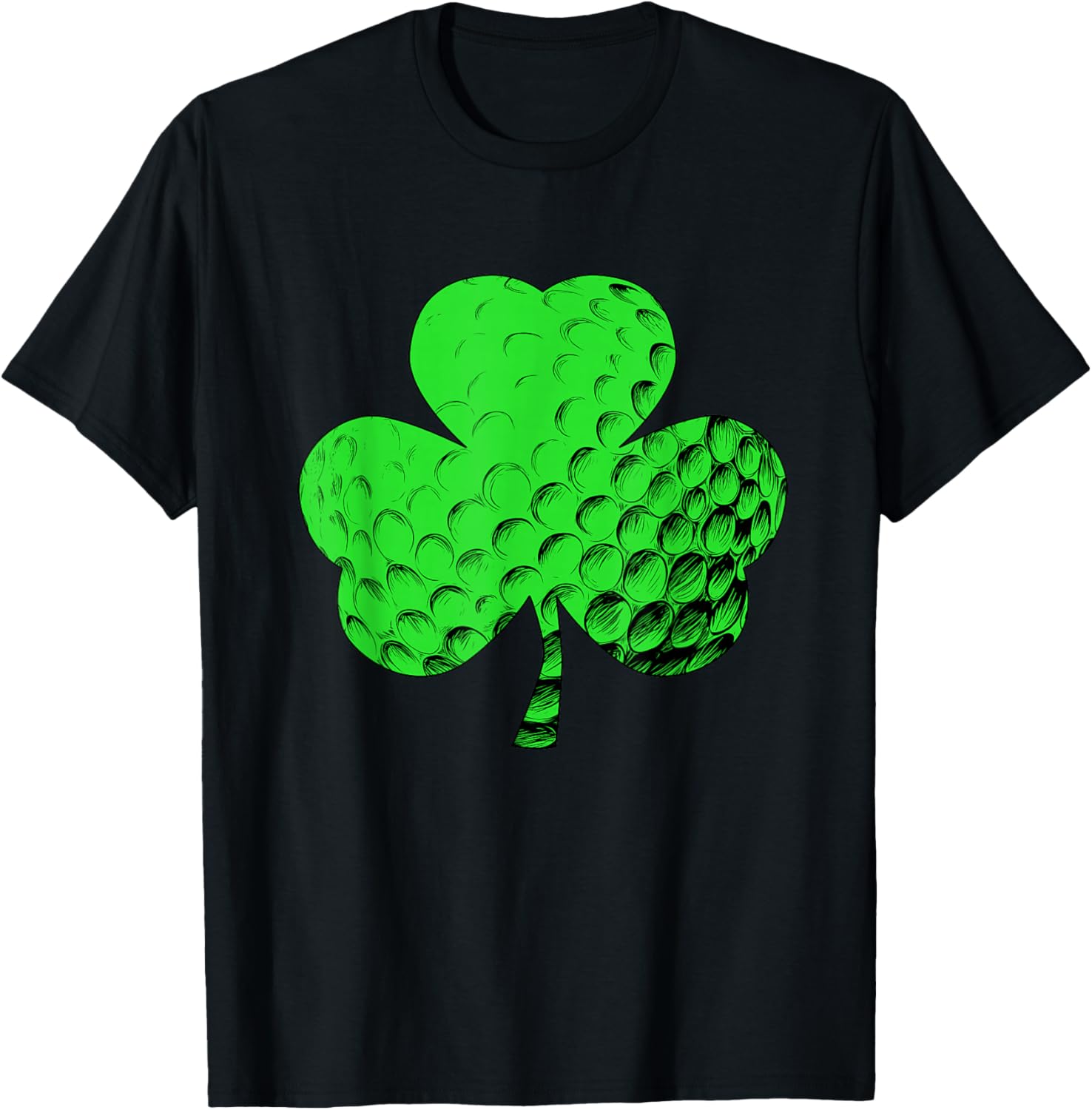 Irish Shamrock Golfing T-Shirt for St. Patrick's Day Celebration - 3