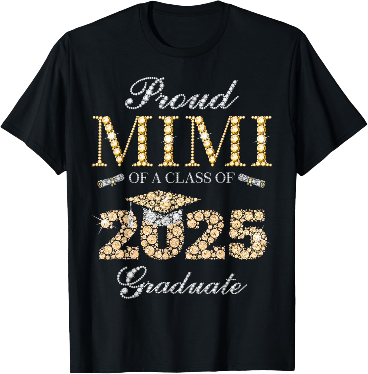 Proud Mimi of a Class of 2025 Graduate T-Shirt for Celebrating Achievements - 7