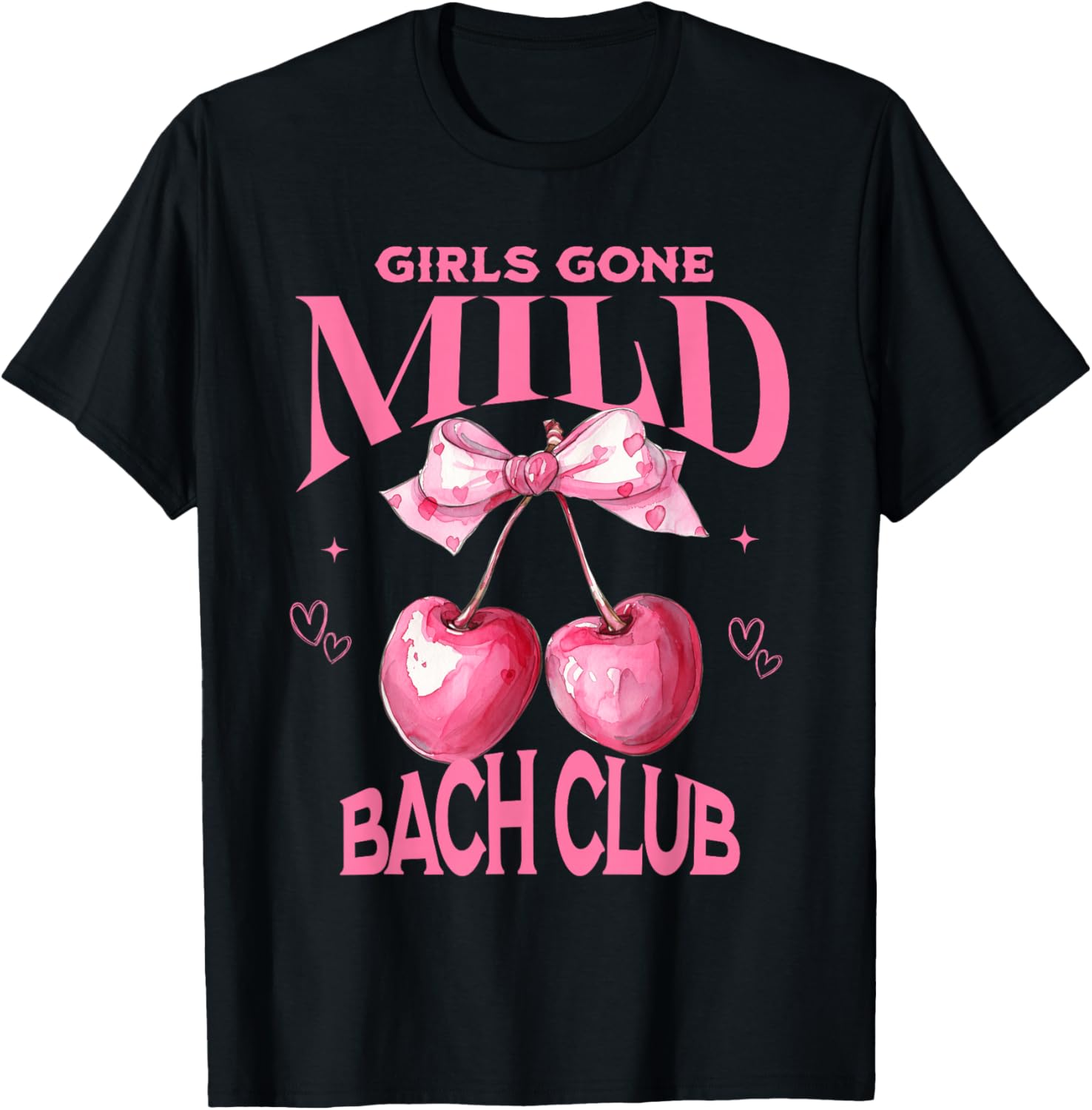 Girls Gone Mild Bachelorette Spa Slumber Party T-Shirt for Fun Celebrations - 9
