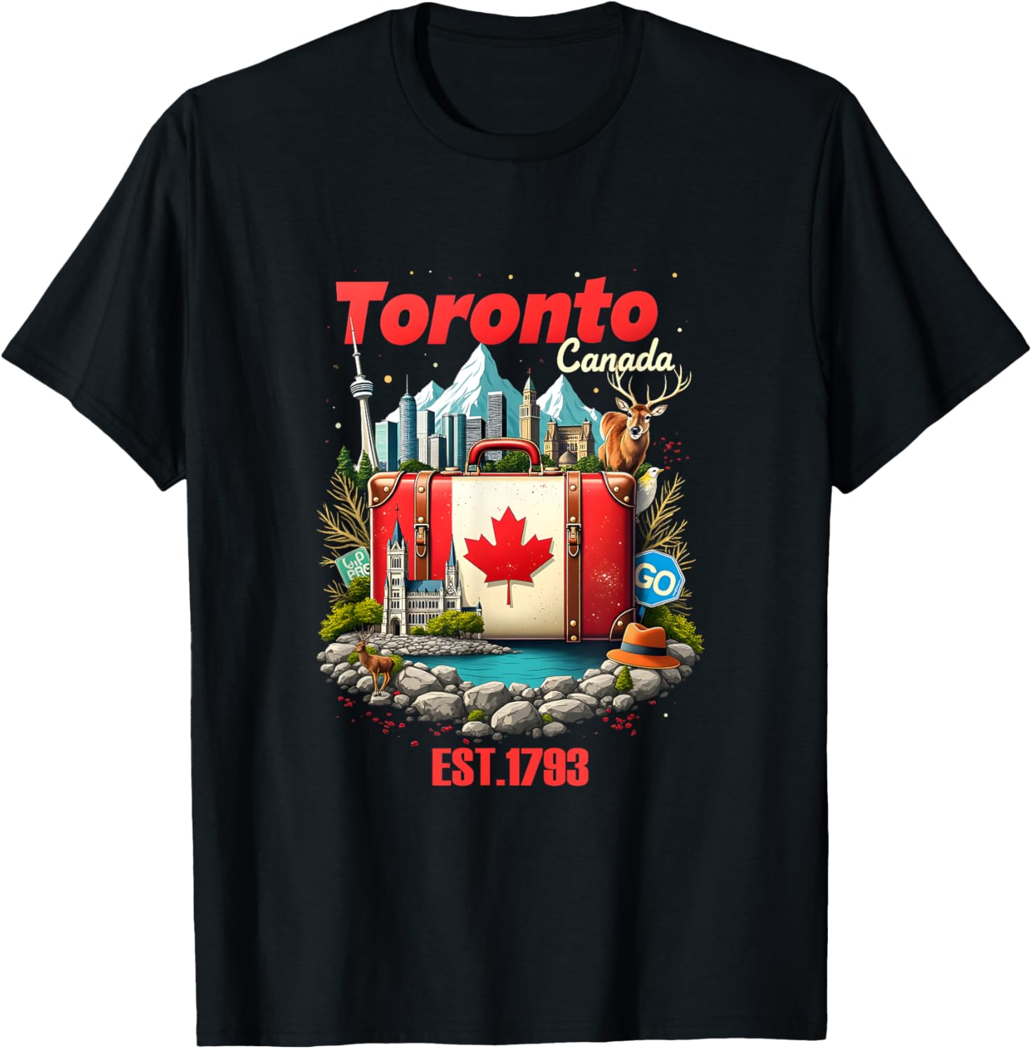 Toronto Skyline Family Vacation T-Shirt for Unforgettable Trips - 18