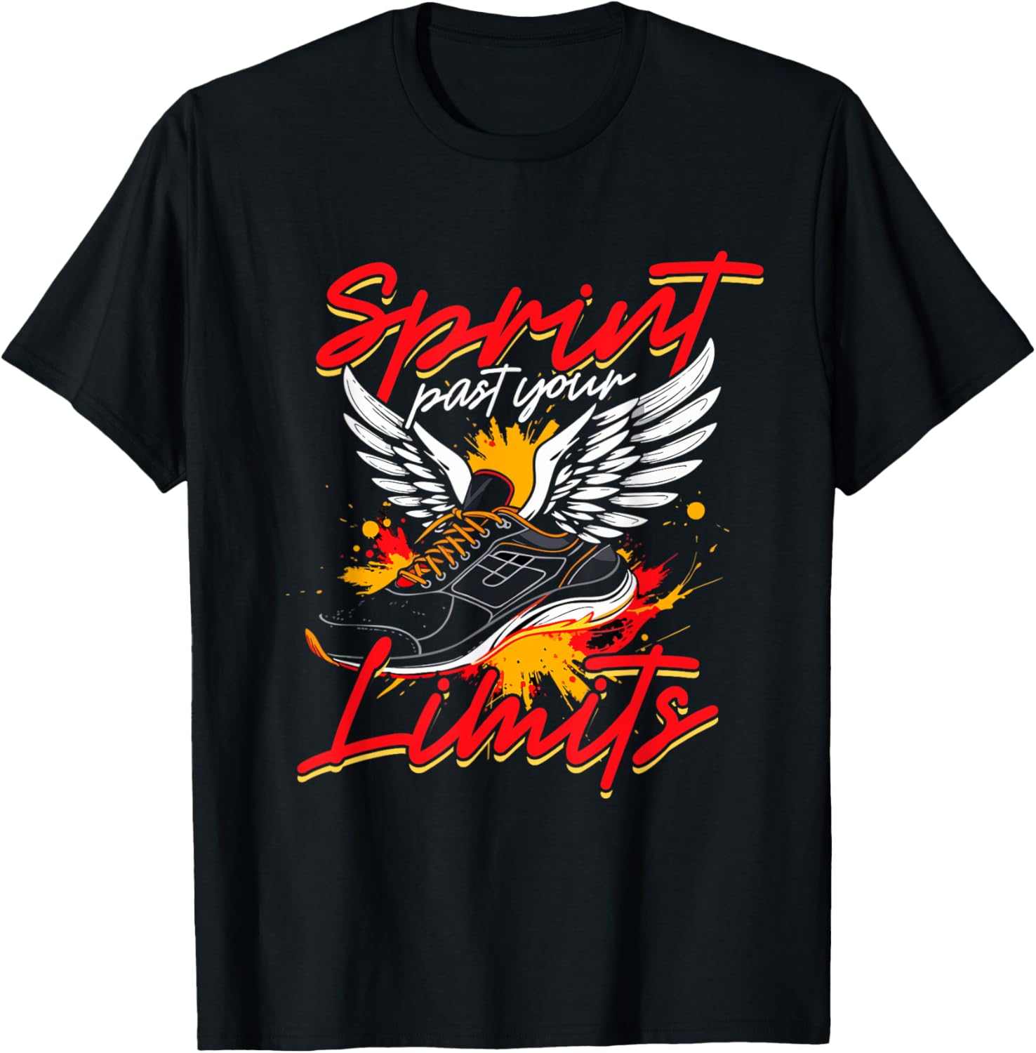 Sprint Track and Field T-Shirt Sprint Past Your Limits in Style - 6