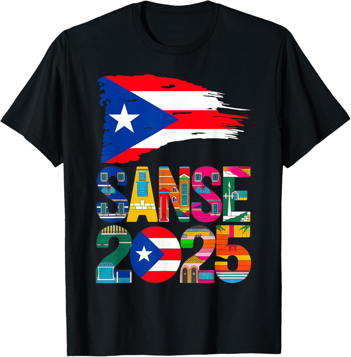 Balcones De Cora San Juan 2025 San Sebastián Festival T-Shirt for Fun - 4