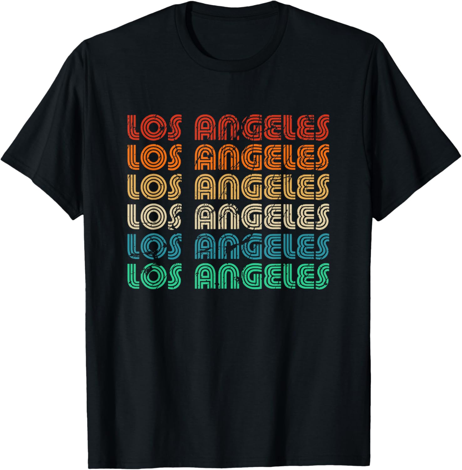 Los Angeles Vintage Retro T-Shirt California Style for Fashion Lovers - 13