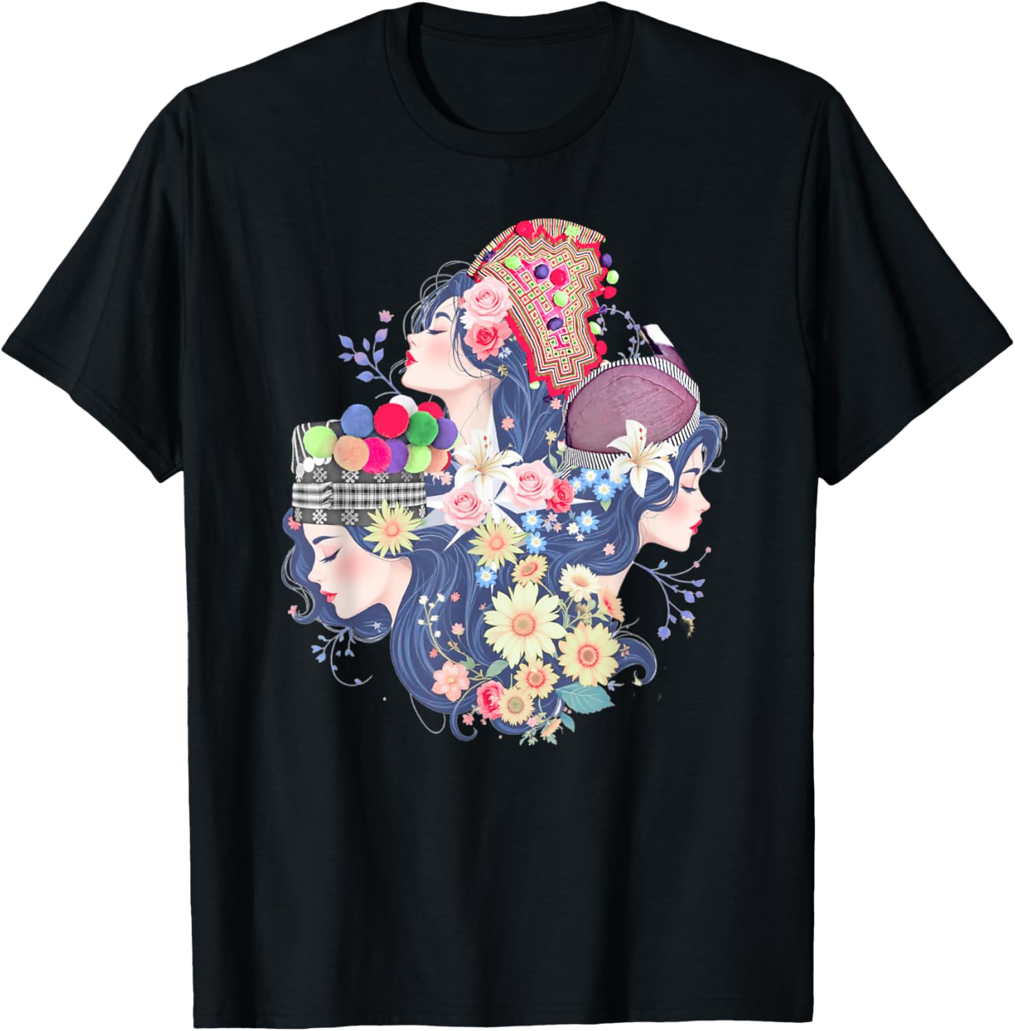 Hmong Proud Sisters Forever T-Shirt - Celebrate Hmong Heritage in Style - 3