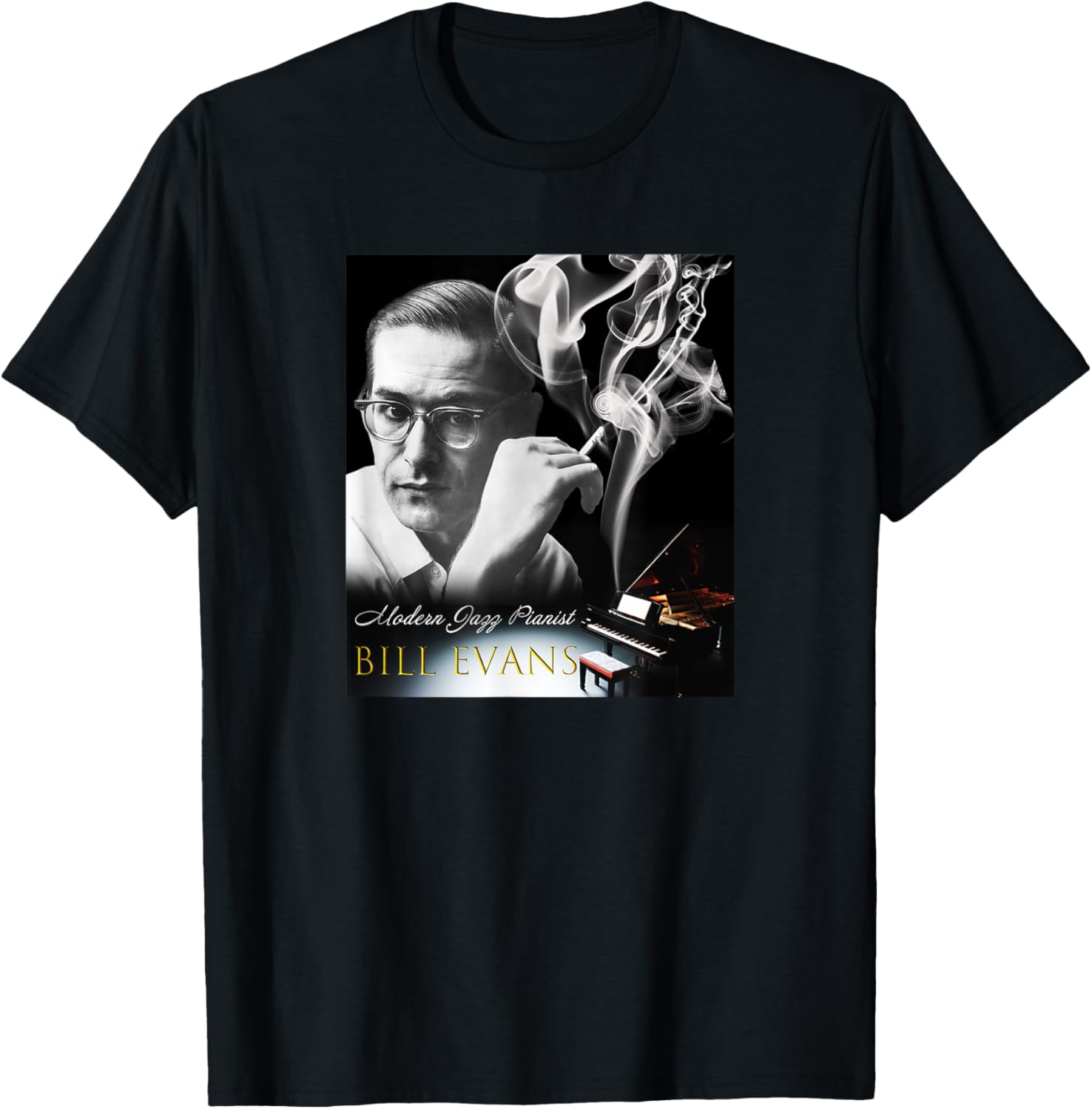 Bill Evans 001 T-Shirt for Music Lovers - Stylish and Comfortable Apparel - 5